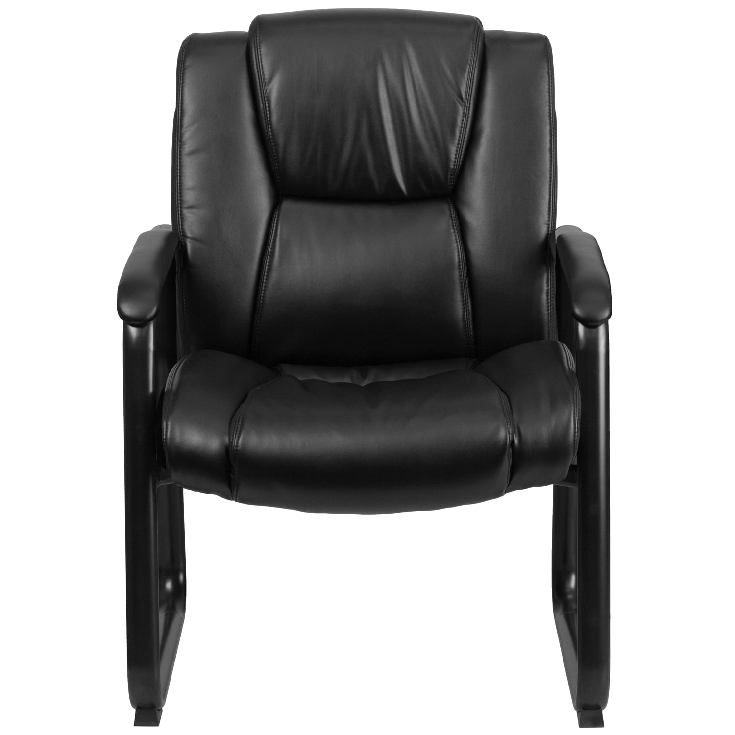 Flash Furniture HERCULES Series Big  Tall Executive Side Reception Chair Black PopularChairscom