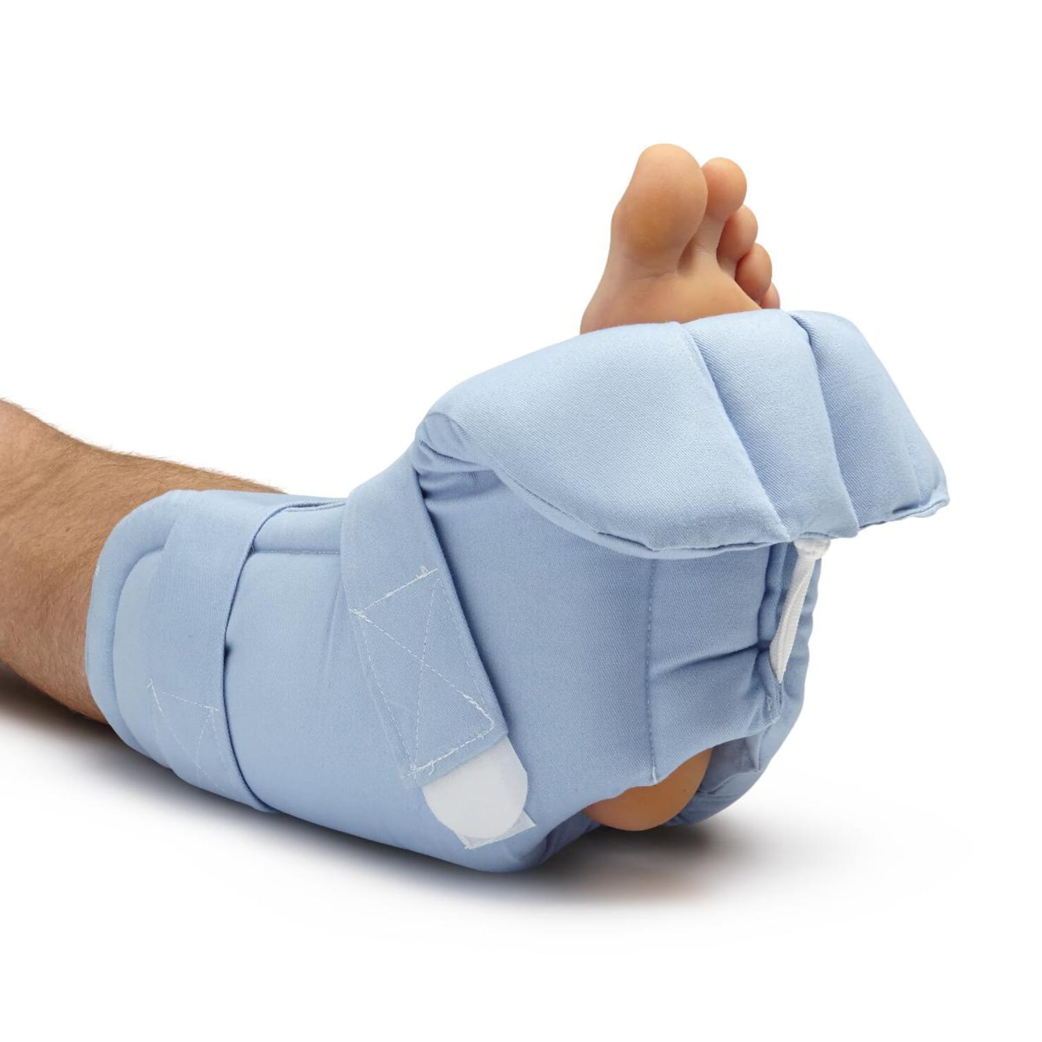 Medline Heel Raiser Heel Protector, Universal, Blue - Image 3