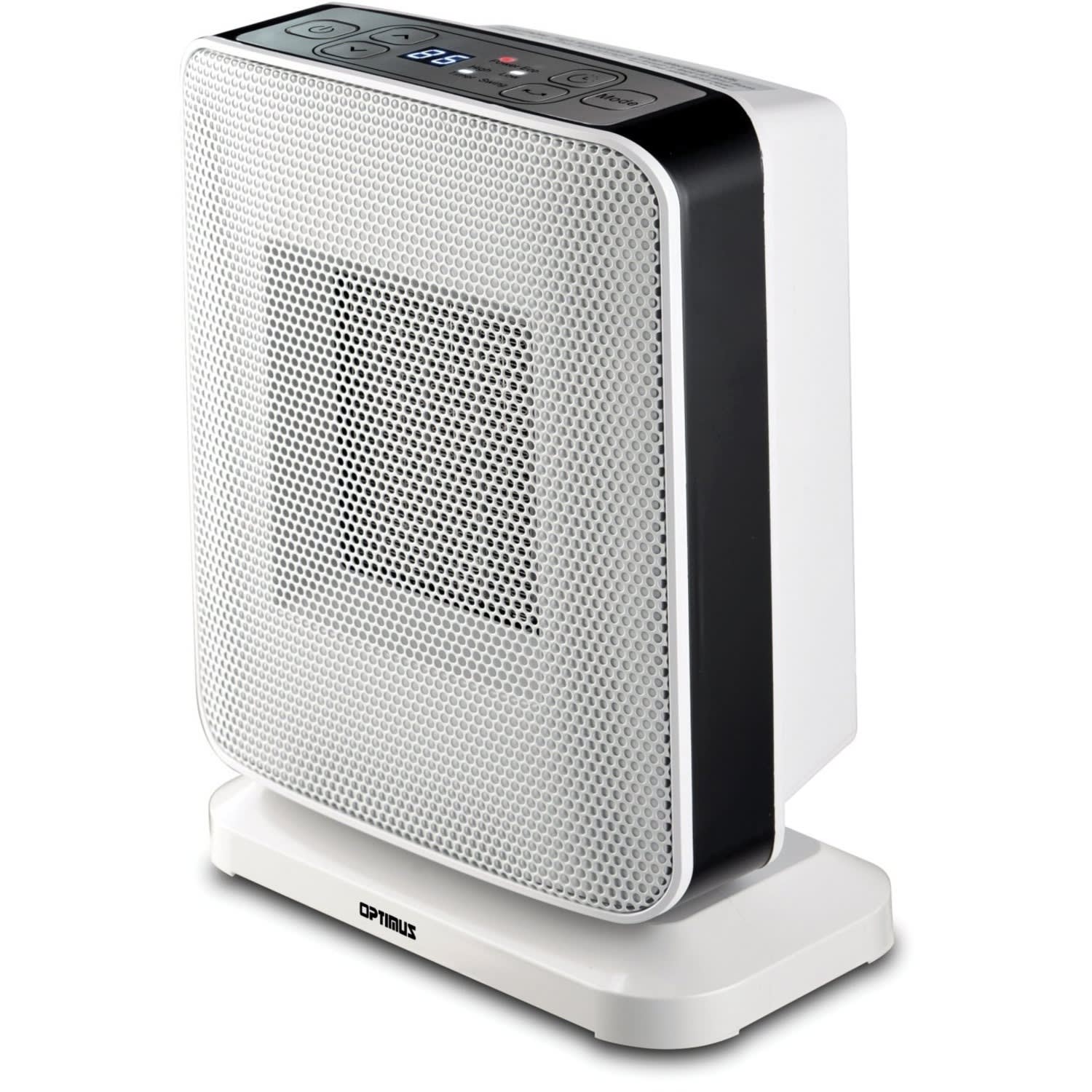 Optimus Portable Oscillation Ceramic Heater w/ Thermostat & LED - Ceramic - Electric - 500 W to 1500 W - H7245 - Image 3