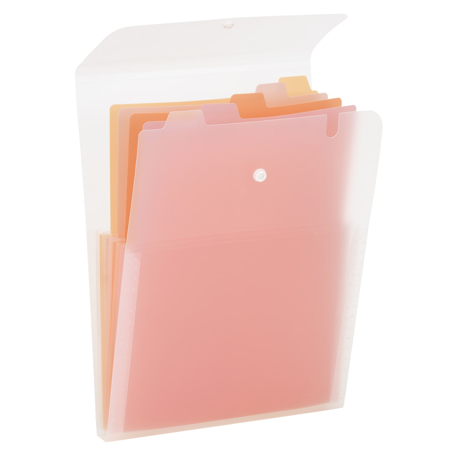Office Depot Brand Expanding File, 5in Expansion, Letter Size, Pink - Image 3