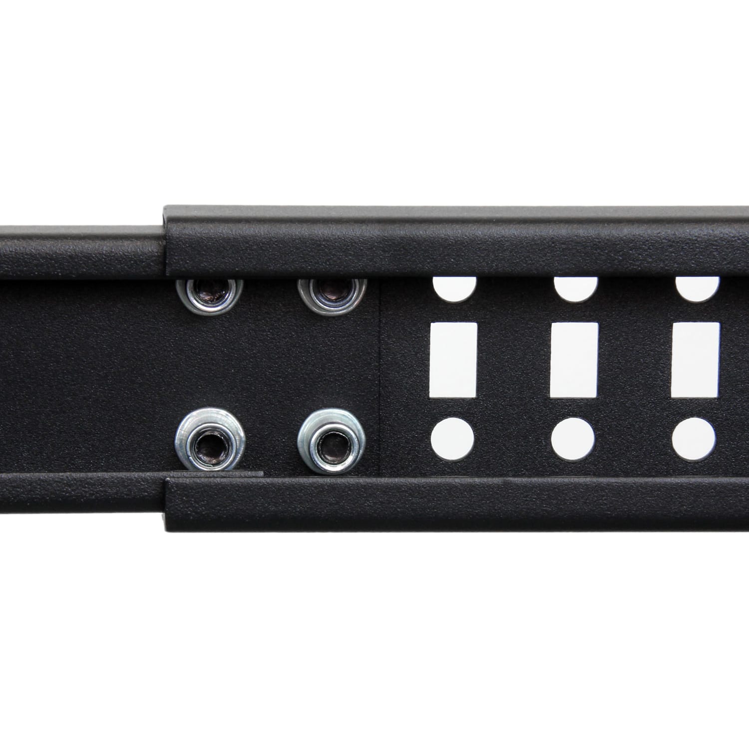 StarTech.com 25U Adjustable Depth Open Frame 4 Post Server Rack w/ Casters/Levelers and Cable Management Hooks -  - 4POSTRACK25U - Image 4