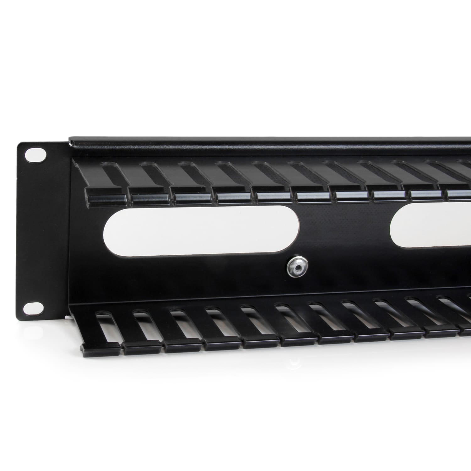 StarTech.com 2U Horizontal Finger Duct Rack Cable Management Panel with Cover, CMDUCT2U - Image 5