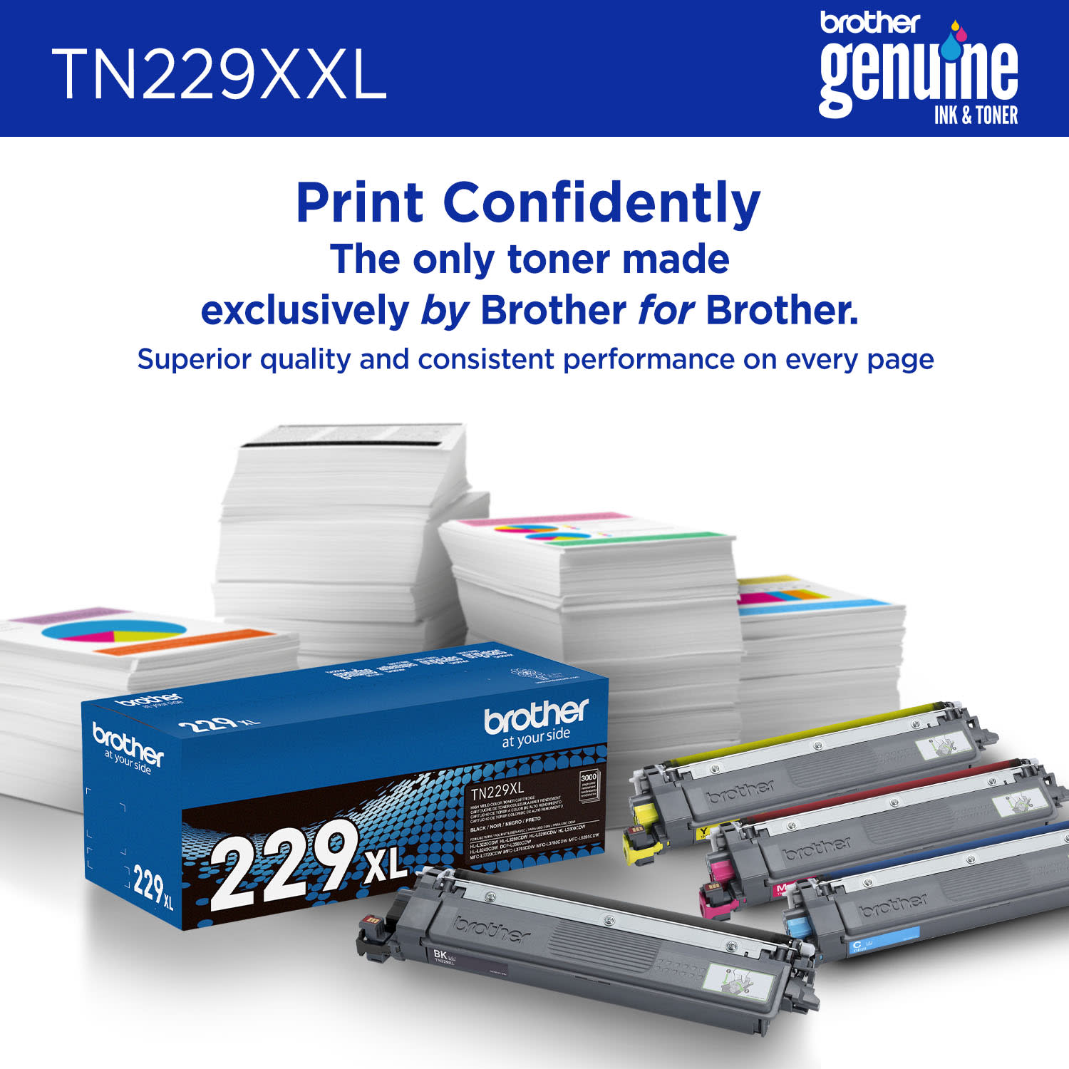 Brother TN229XXL Yellow Extra-High Yield Toner Cartridge, (TN229XXLY) - Image 6