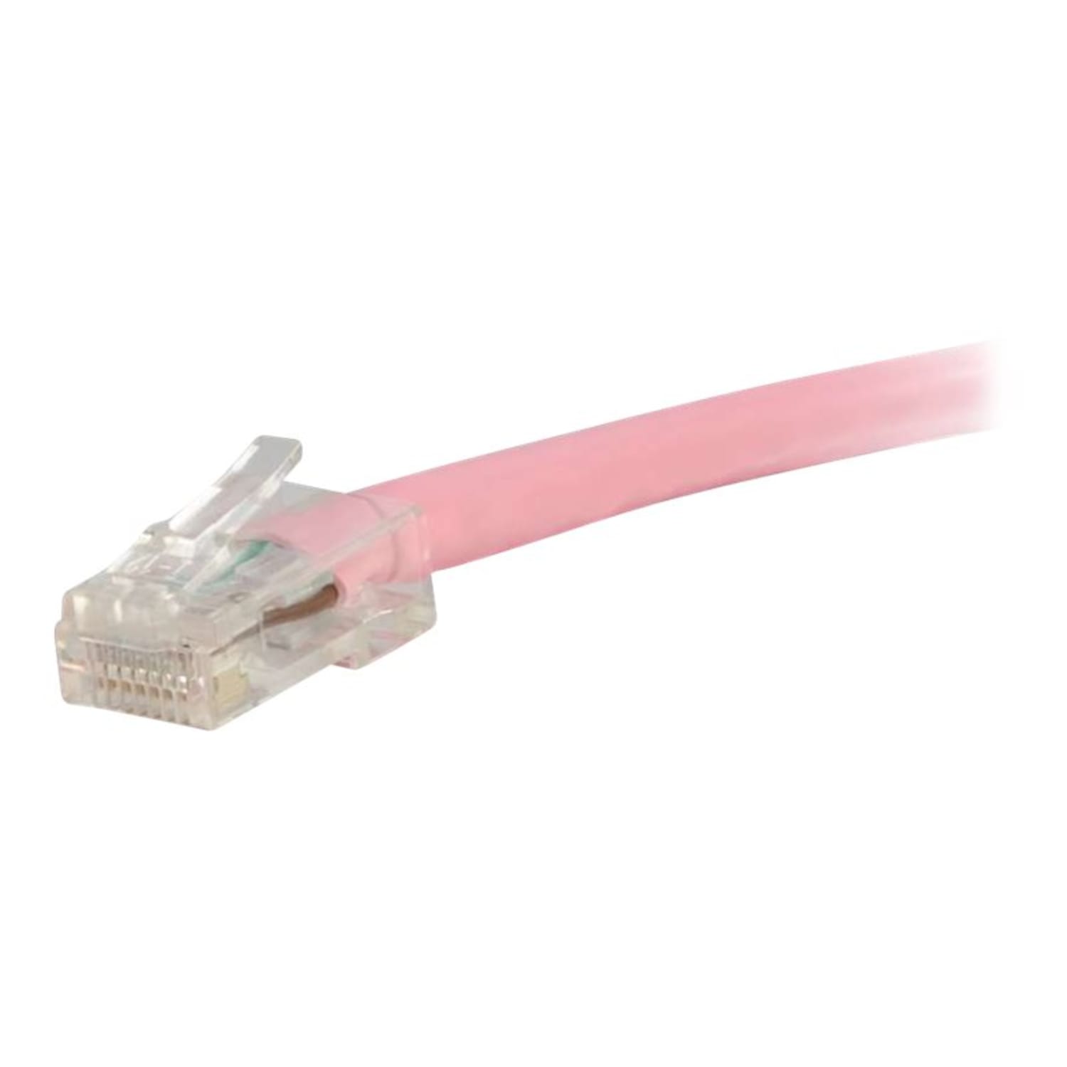 C2G 15ft Cat6 Non-Booted Unshielded (UTP) Ethernet Network Patch Cable - Pink - Patch cable - RJ-45 (M) to RJ-45 (M) - 15 ft - UTP - CAT 6 - pink - Image 3