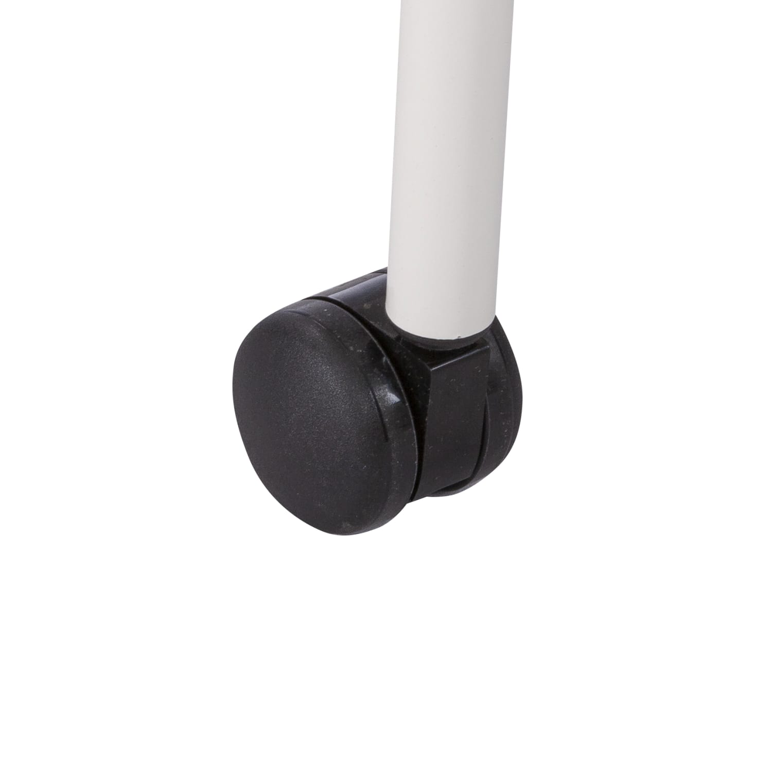 Safco Next Stack Chairs With Casters, White, Set Of 4 Chairs - Image 6
