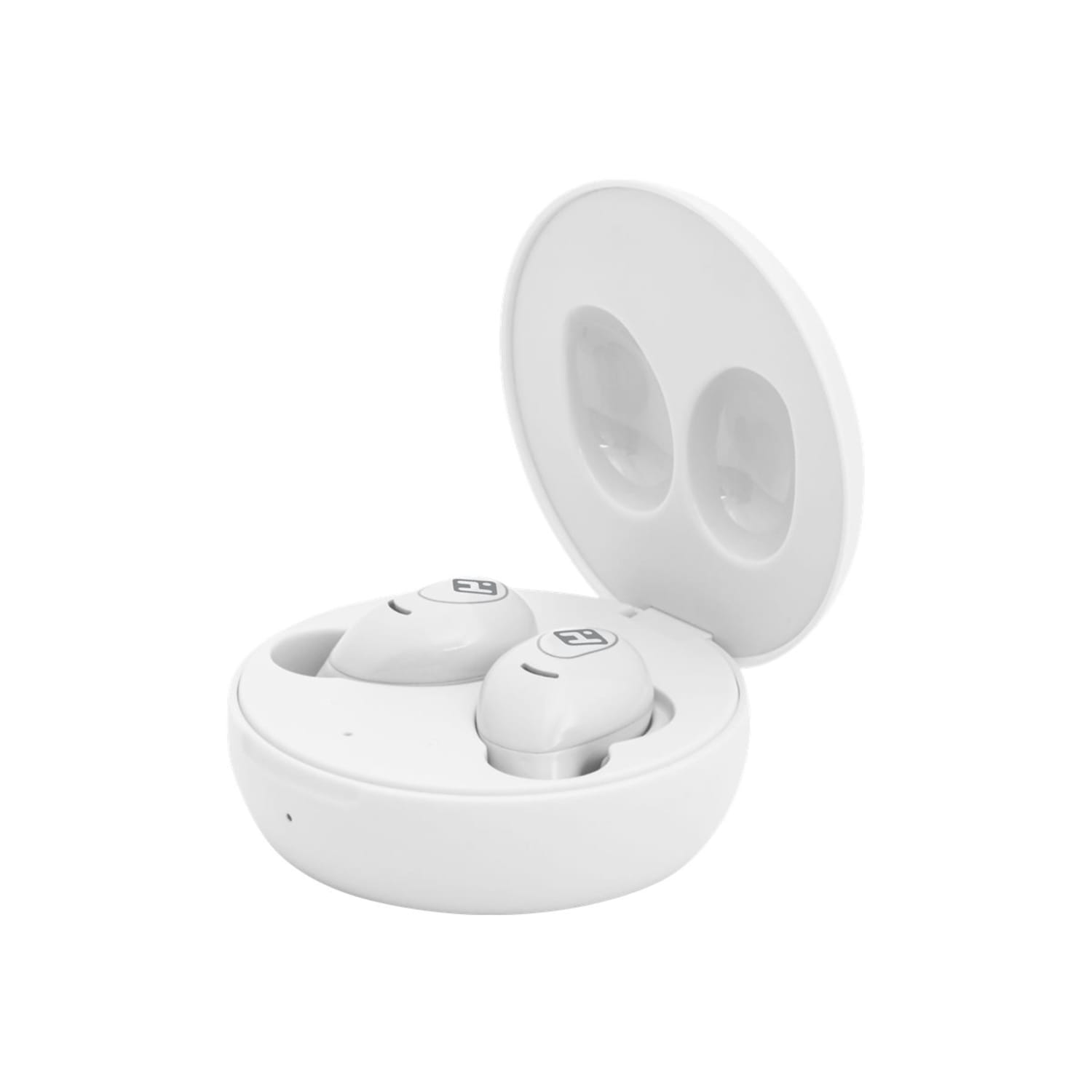 iHome XT-59 True Wireless Bluetooth In-Ear Earbuds, White - Image 5