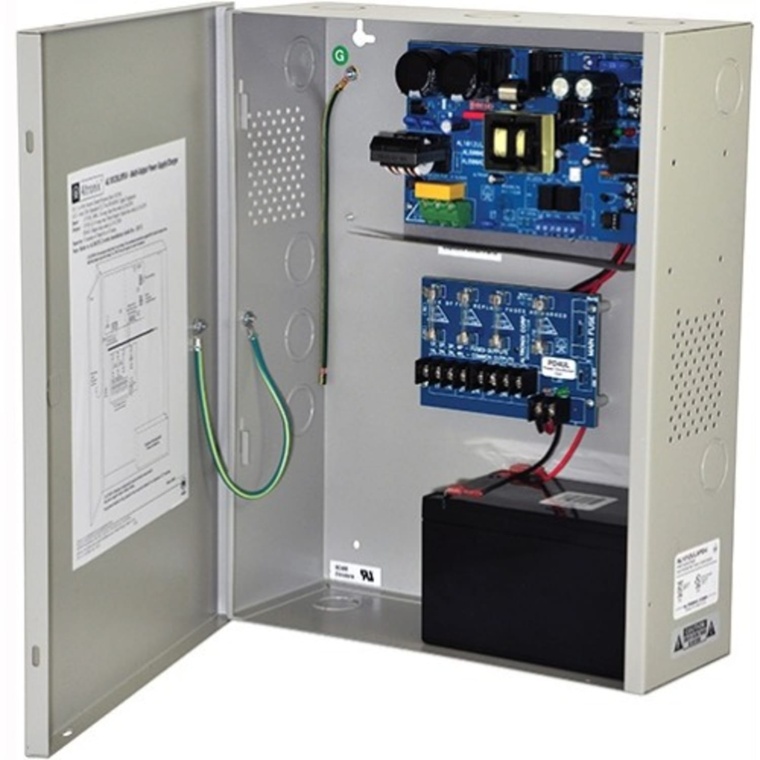Altronix AL1012ULXPD4 Proprietary Power Supply - Wall Mount - 110 V AC Input - 12 V DC Output - 4 +12V Rails - Image 3