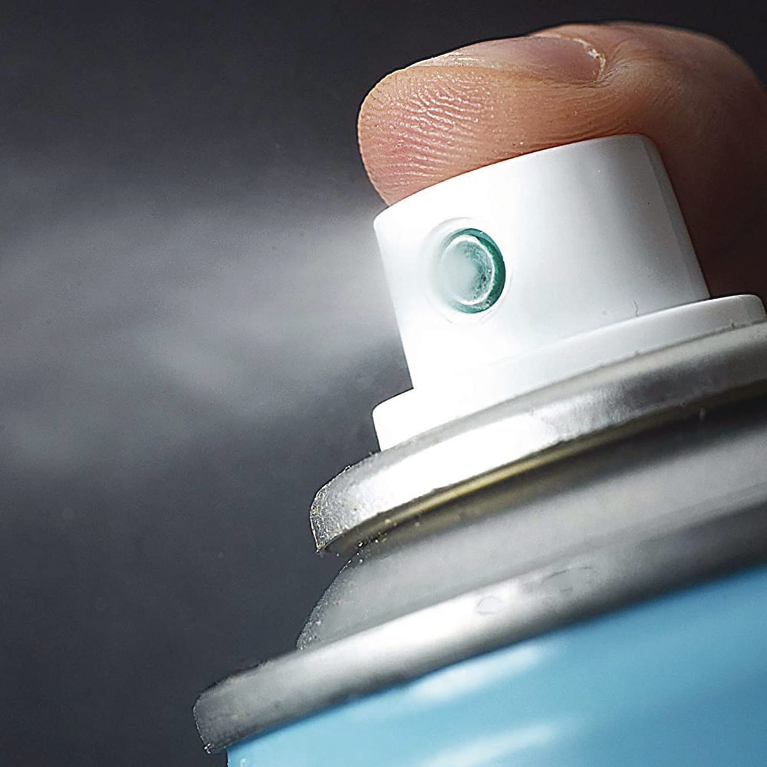 Misty Handheld Air Sanitizer/Deodorizer, Fresh Linen, 10 oz Aerosol Spray, 12/Carton - Image 5