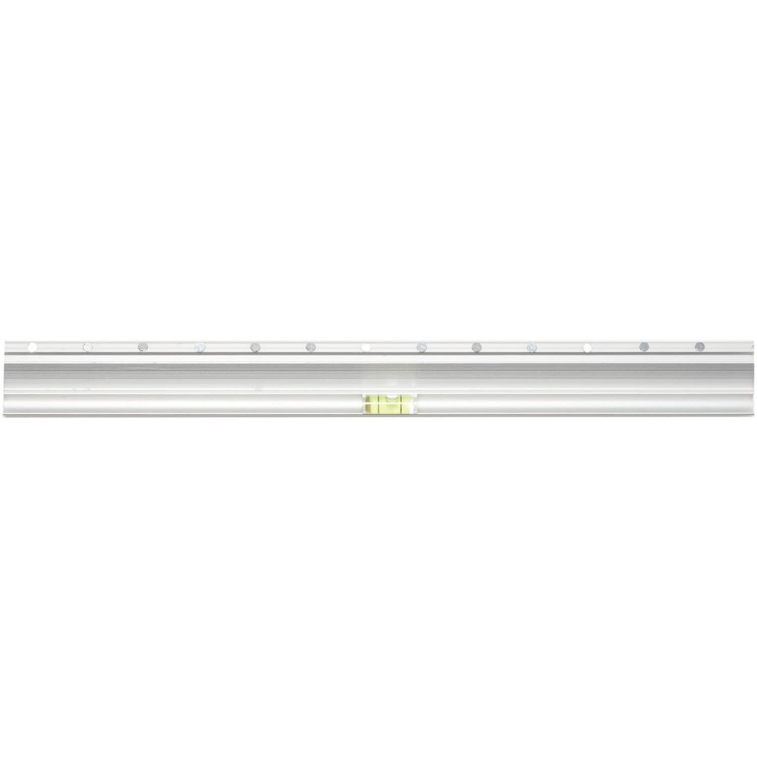 Hangman 24-Inch No-Stud Floating Shelf (White Powder Coat) - 2.50in Height x 23.87in Width x 4.62in Depth x 4.63in Length - Durable, Rust Proof, Damage Resistant, Sturdy, Easy to Clean - White - Aluminum - Image 5