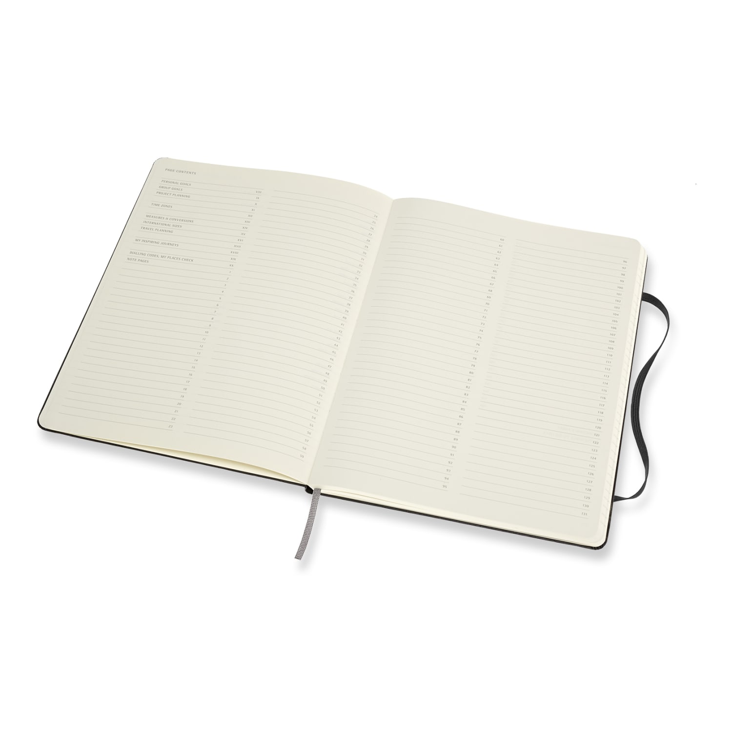Moleskine PRO Notebook, 7-1/2in x 10in, Ruled, 192 Pages, Black - Image 5