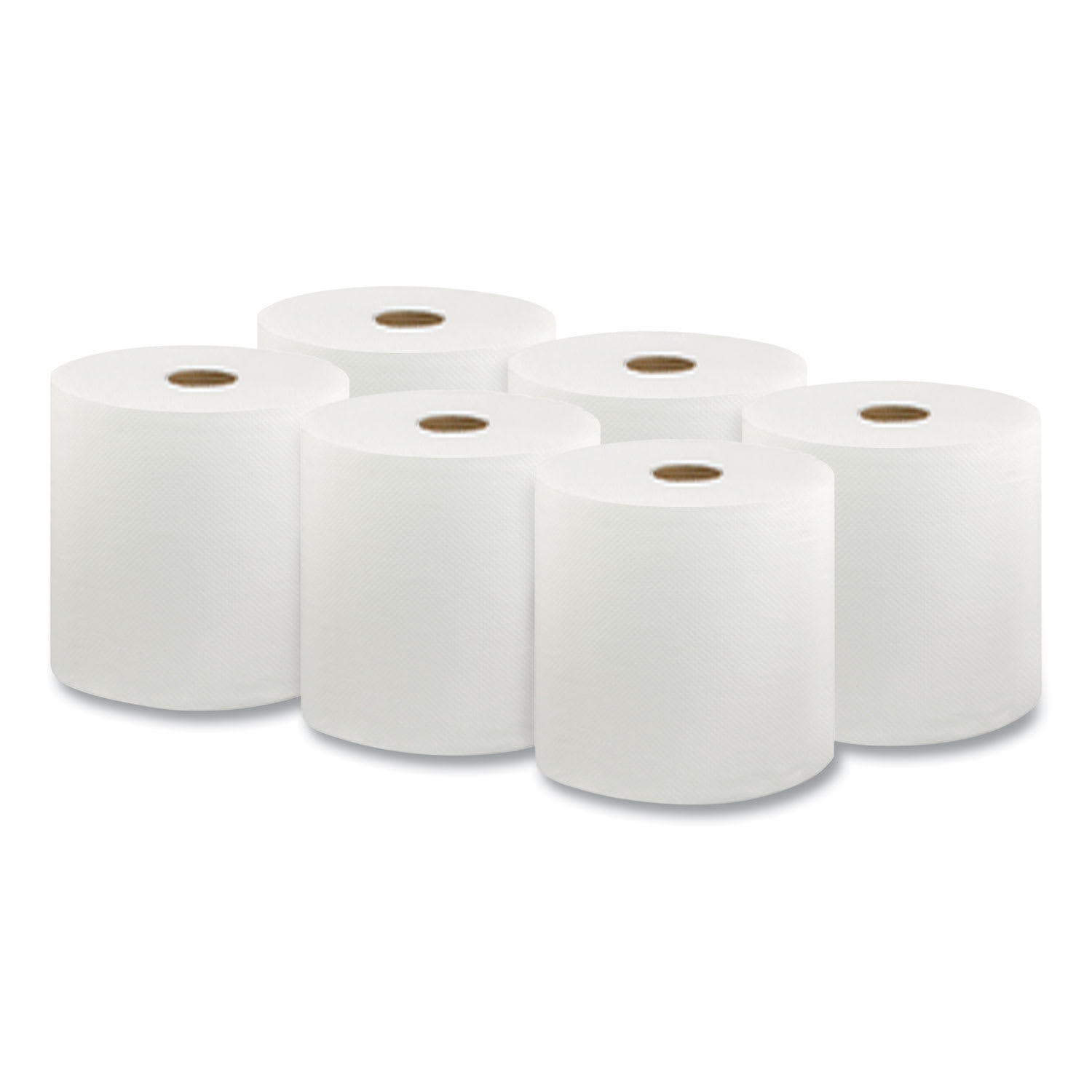 Livi VPG Select Hard Wound Roll Towel, 1-Ply, 8in x 1,000 ft, White, 6 Rolls/Carton - Image 4