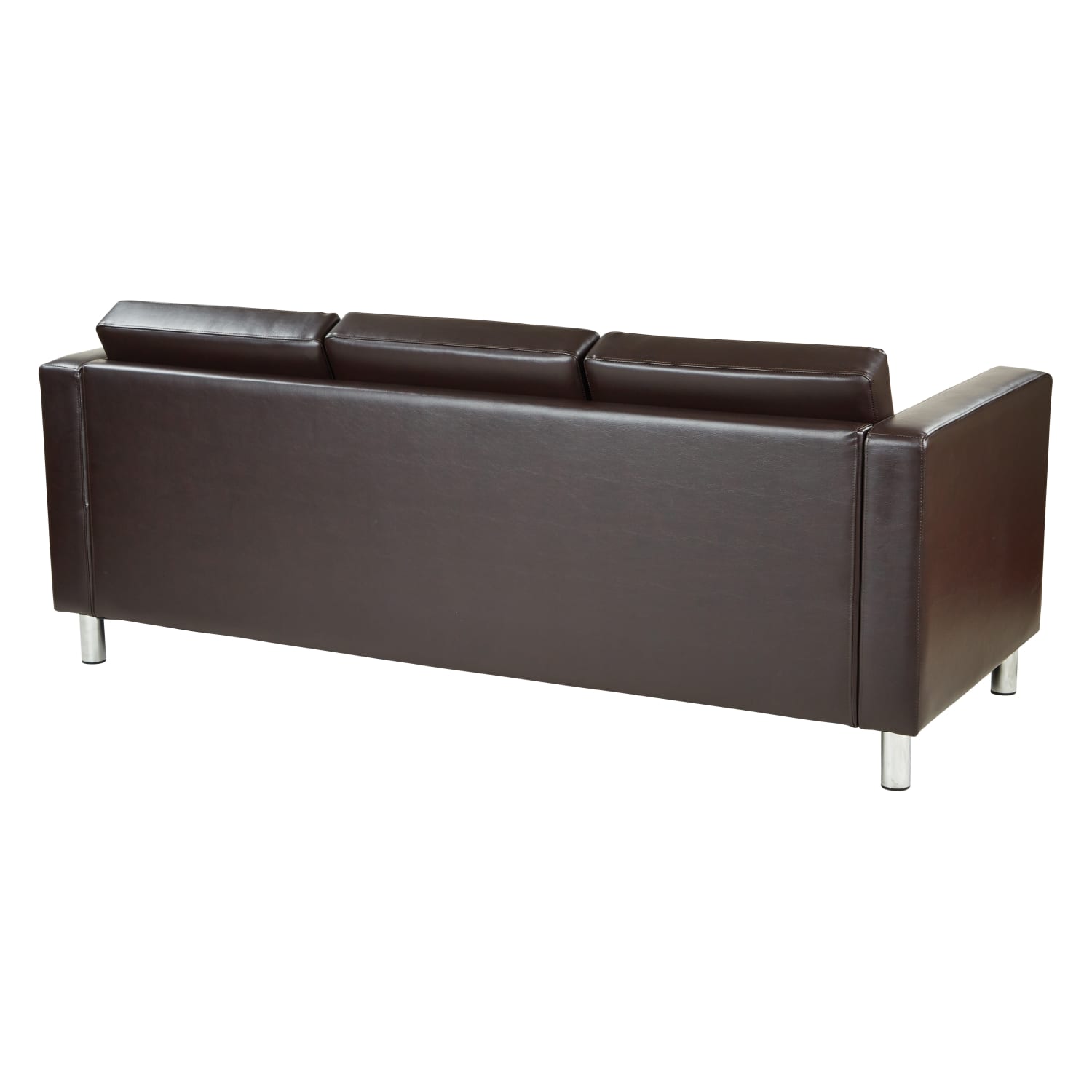 Ave Six Pacific Sofa EspressoChrome PopularChairscom