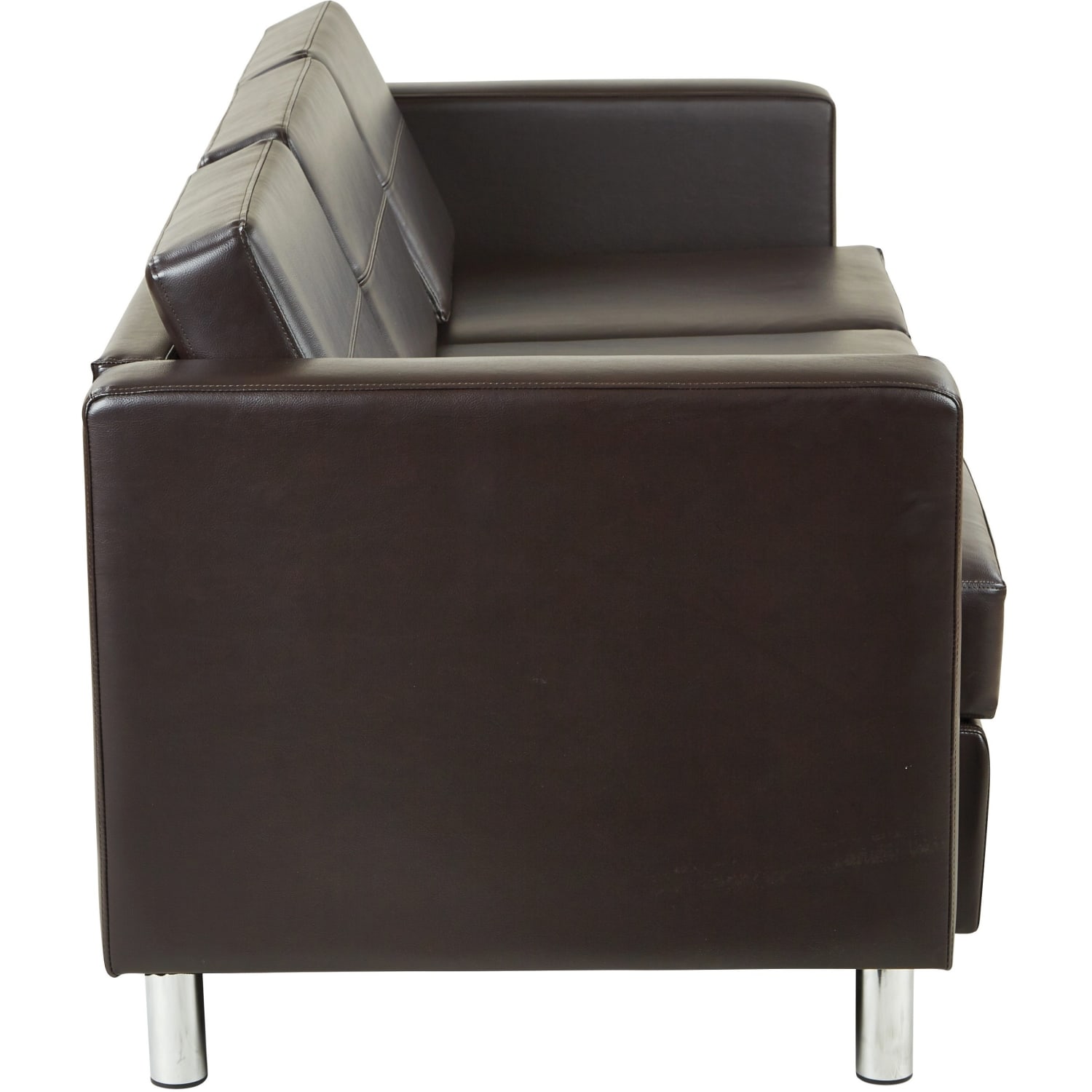 Ave Six Pacific Sofa EspressoChrome PopularChairscom