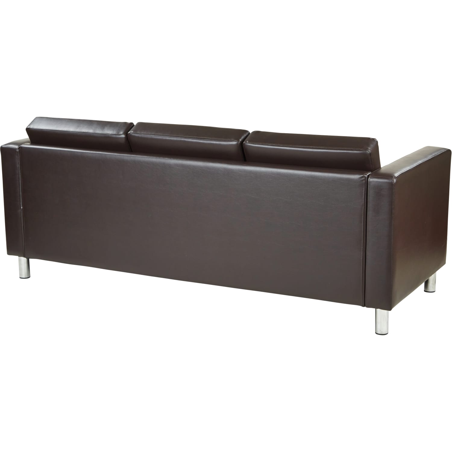 Ave Six Pacific Sofa EspressoChrome PopularChairscom