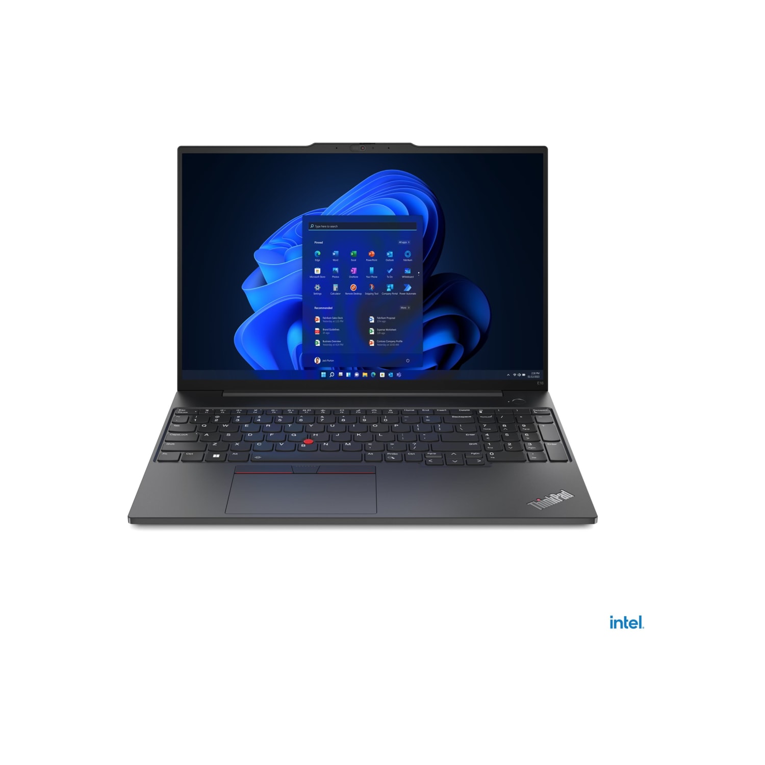 Lenovo ThinkPad E16 Gen 1 21JN0040US 16in Touchscreen Notebook - WUXGA - 1920x 1200 - Intel Core i5 13th Gen i - 21JN0040US - Image 3