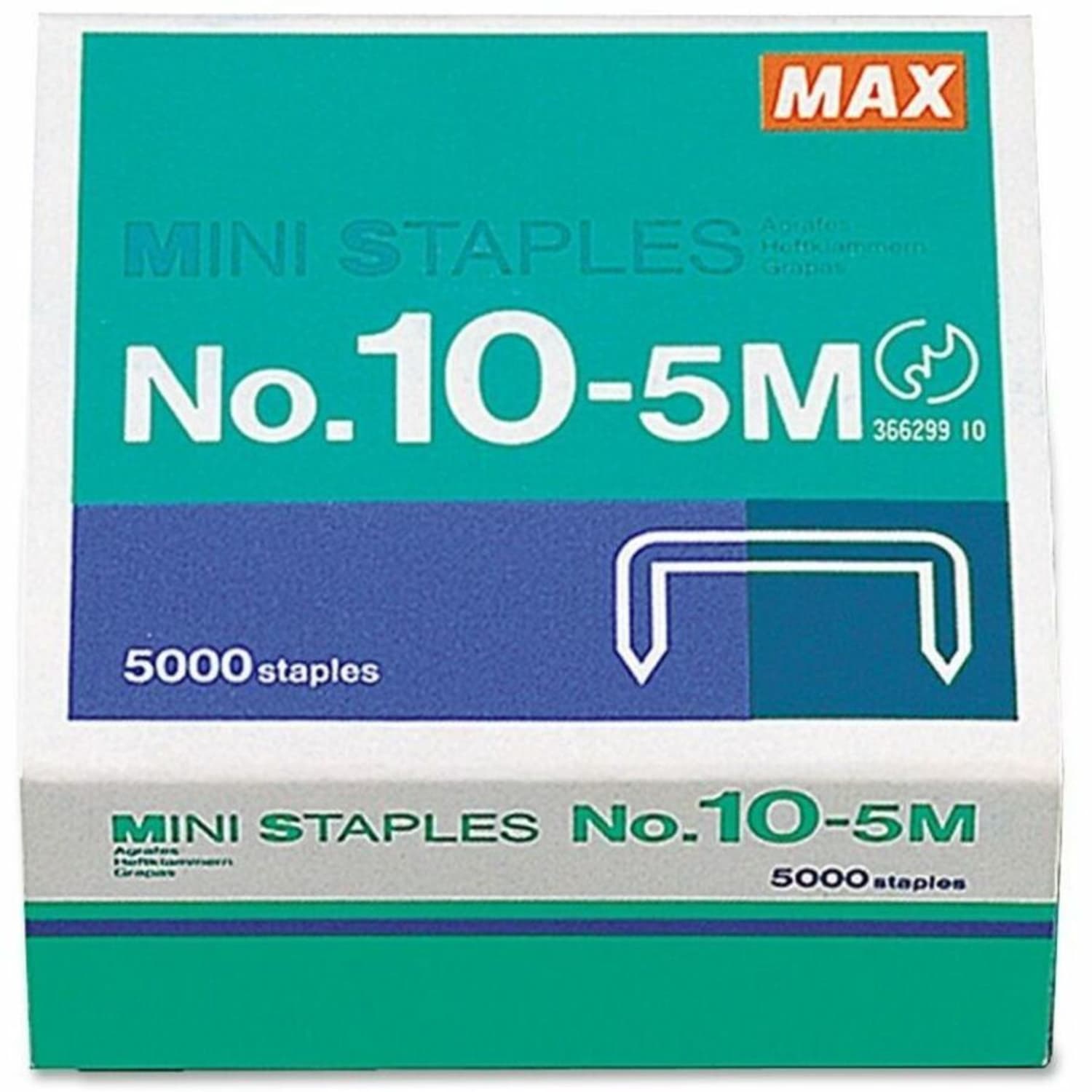 MAX Mini Staples, HD-10DF, 3/8in - Image 3
