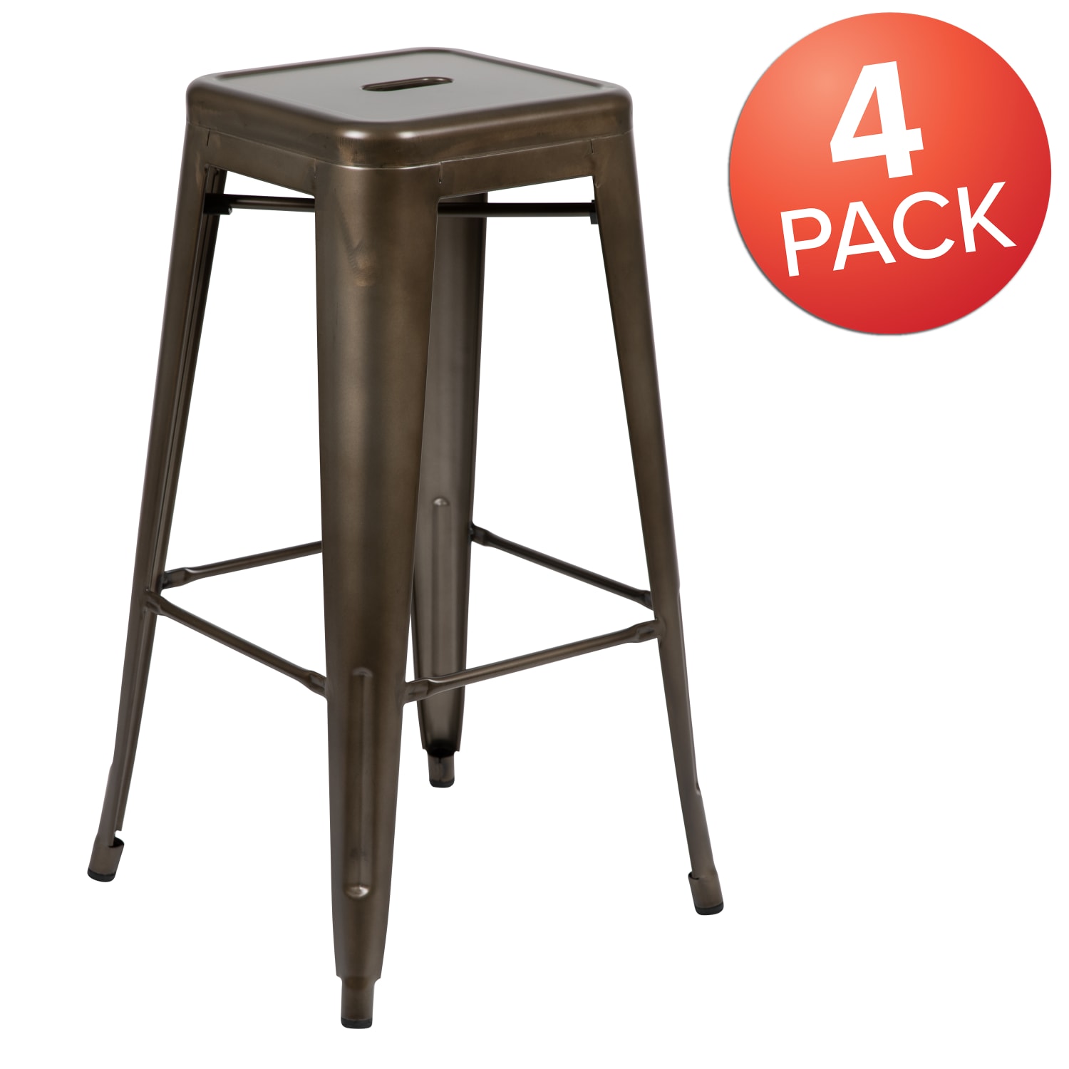 Flash Furniture 30in Metal Indoor Bar Stools Set Of 4 Bar Stools Gunmetal PopularChairscom Flash Furniture 30in Metal Indoor Bar Stools Set Of 4 Bar Stools Gunmetal PopularChairscom