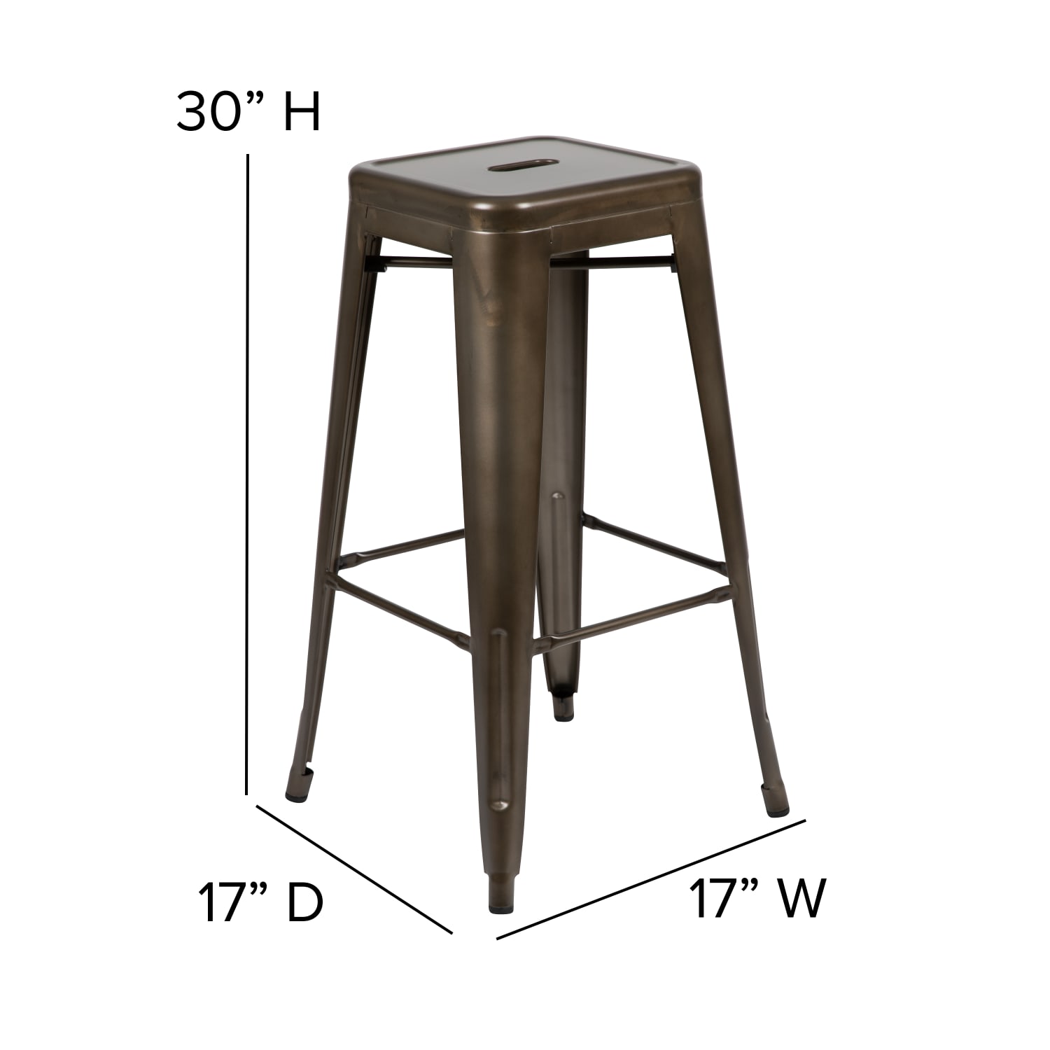 Flash Furniture 30in Metal Indoor Bar Stools Set Of 4 Bar Stools Gunmetal PopularChairscom Flash Furniture 30in Metal Indoor Bar Stools Set Of 4 Bar Stools Gunmetal PopularChairscom