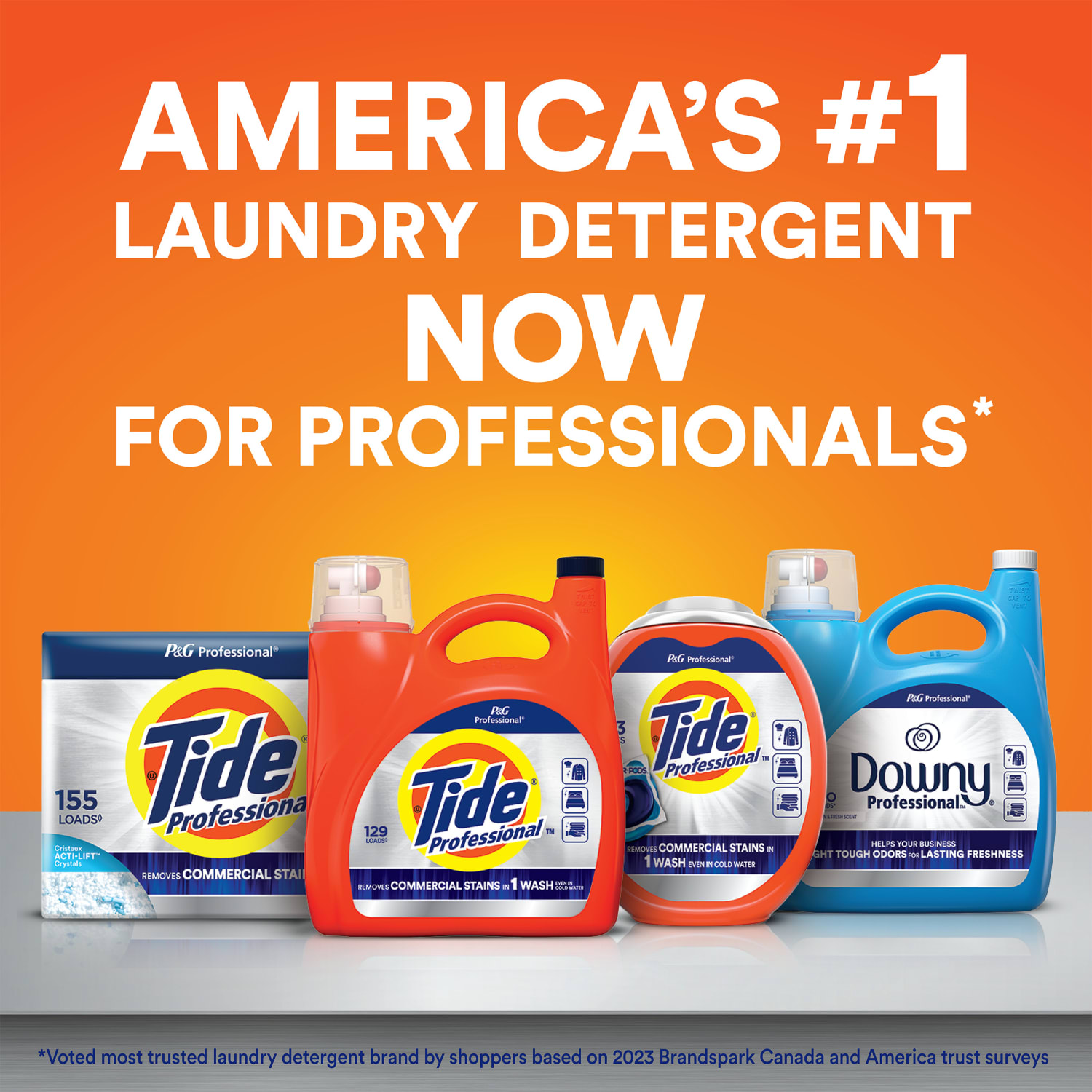 Tide Professional Commercial Power PODS Laundry Detergent, 63 PODS Per Pack, Case Of 4 Packs - Image 5