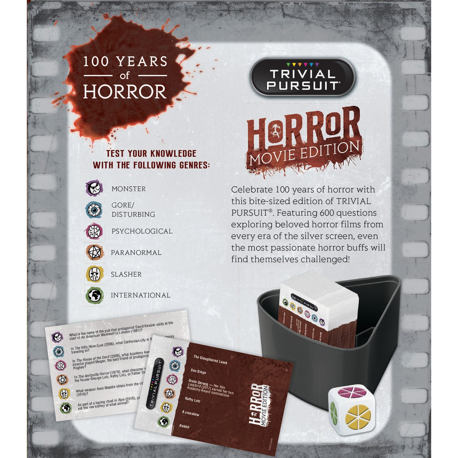 USAopoly TRIVIAL PURSUIT: Horror Movie Edition Board Game - Image 4