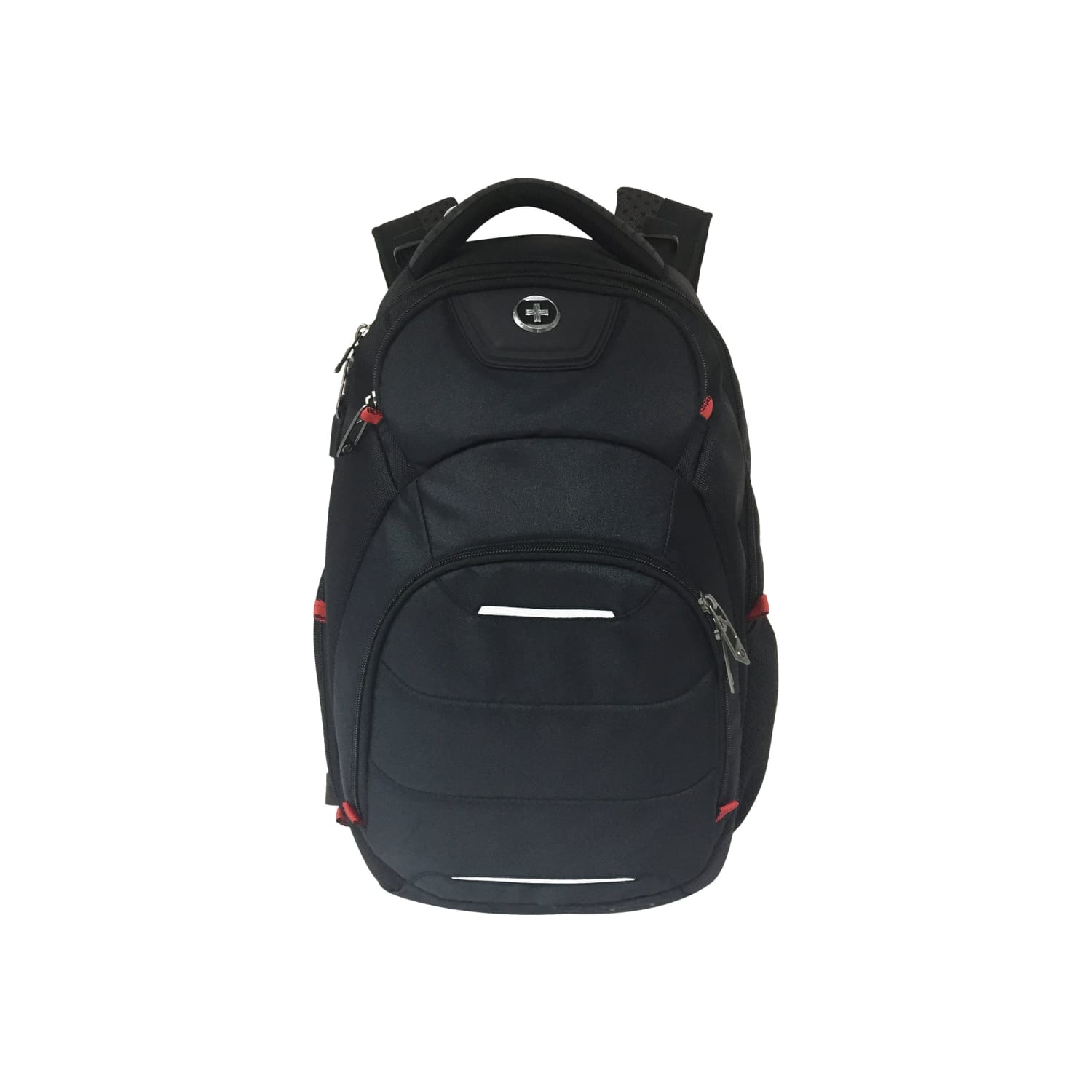 SwissDigital Neptune Massage Business Backpack With 16.1in Laptop Pocket, Black - Image 6