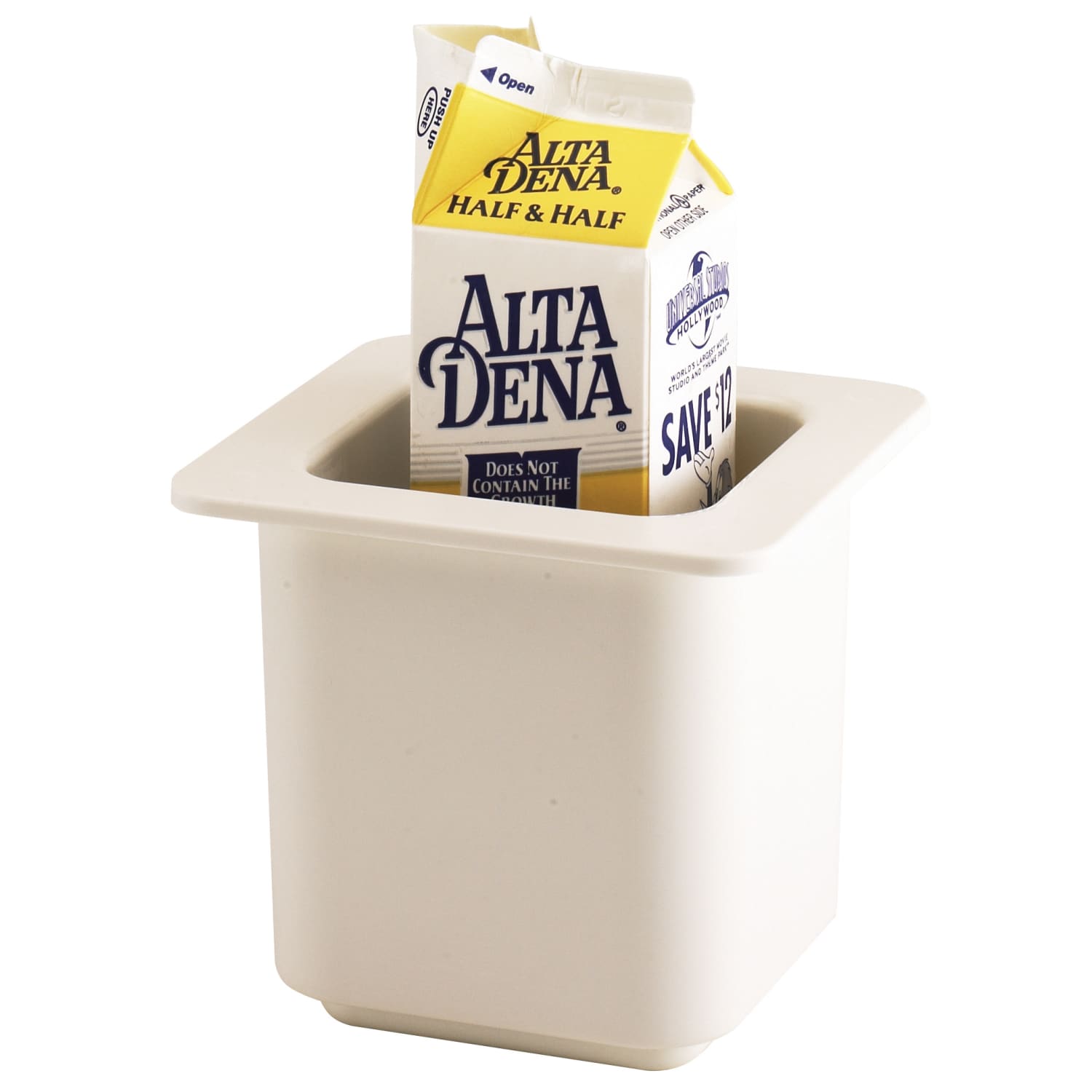 Cambro Coldfest GN 1/6 x 6in Food Pan, White - Image 3