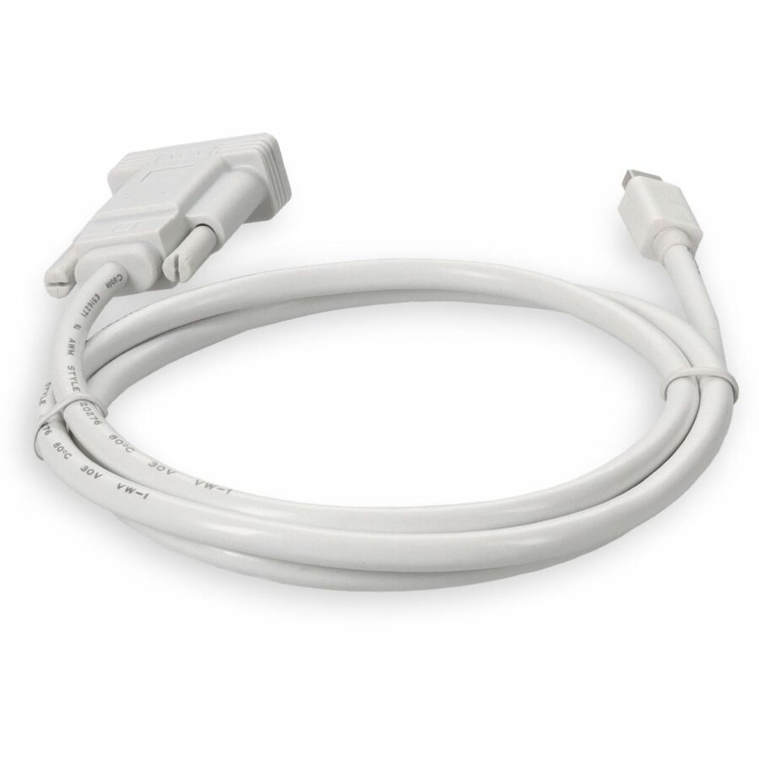 AddOn 3ft Mini-DP to VGA Adapter Cable - DisplayPort cable - Mini DisplayPort (M) to HD-15 (VGA) (M) - 3.3 ft - active - white - Image 5