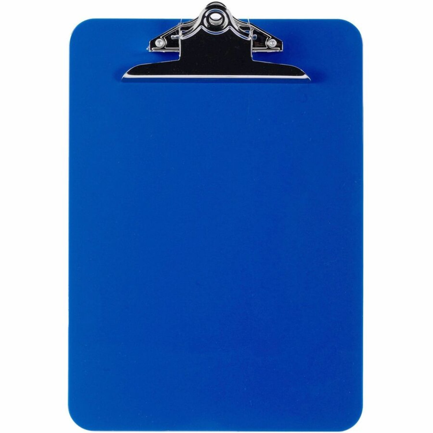 Nature Saver Plastic Clipboards, 8 1/2in x 12in, 100% Recycled, Blue - Image 5