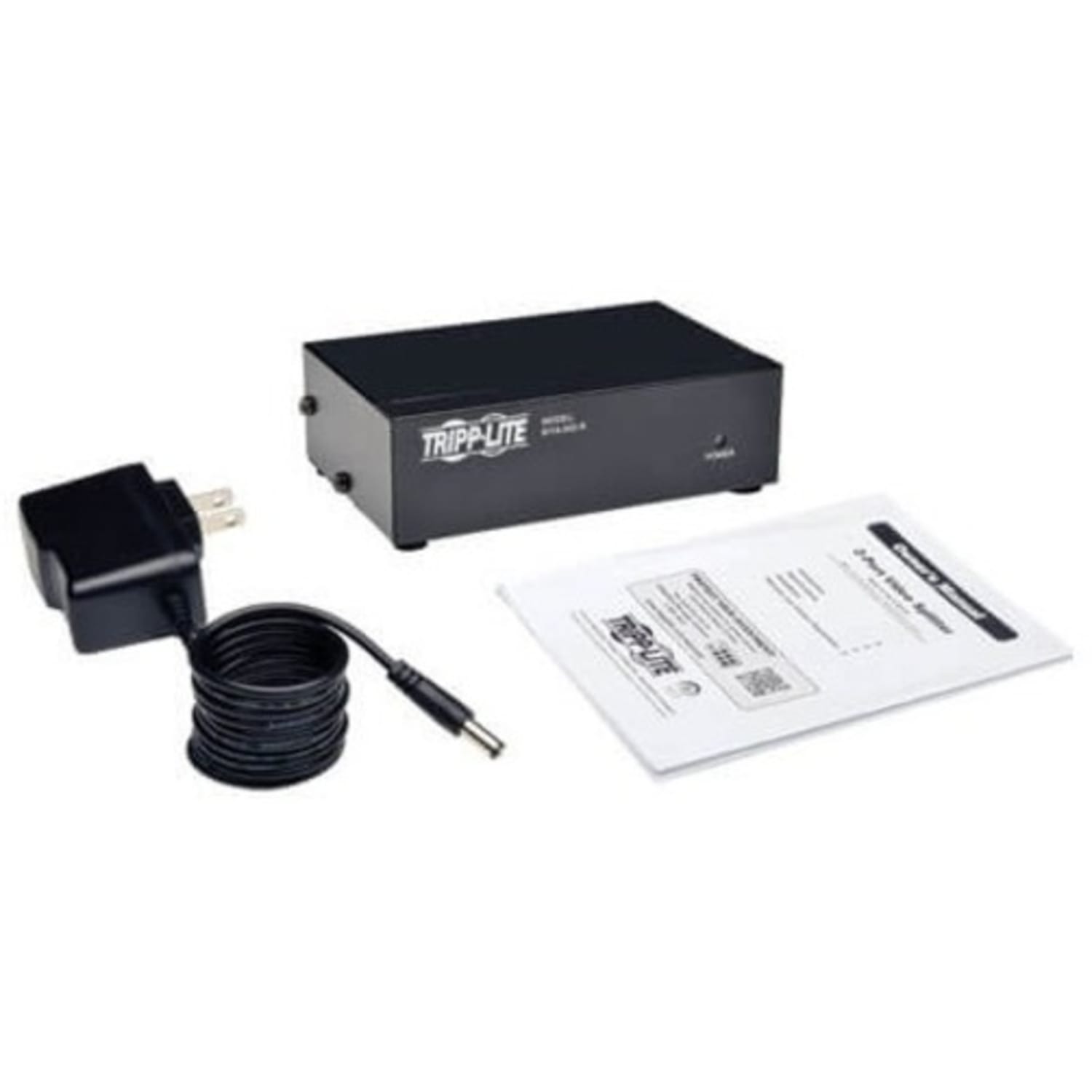 Tripp Lite 2-Port VGA Video Splitter With Signal Booster, B114-002-R - Image 3