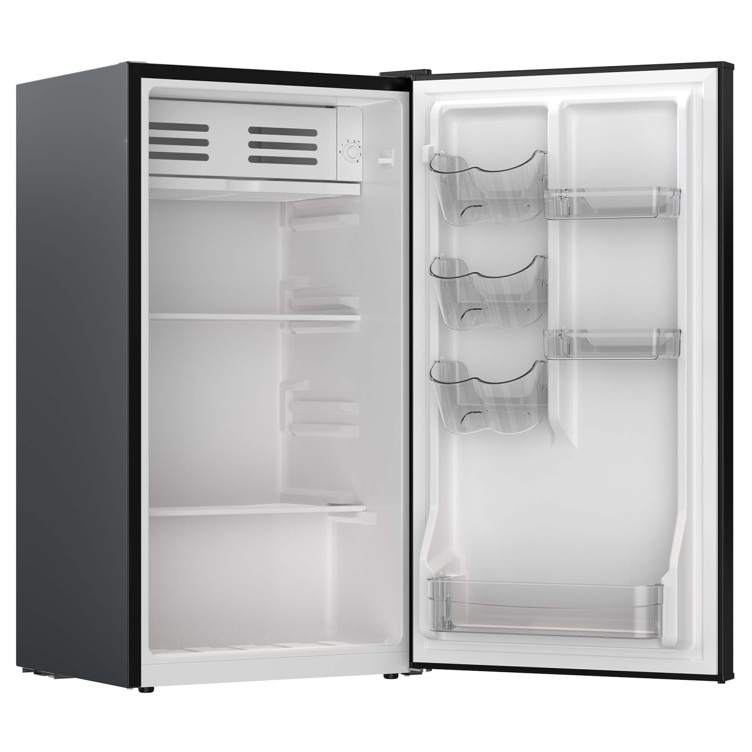 Frigidaire 3.2-cu. ft. Retro Bar Refrigerator with Side Bottle Opener, Black, EFR397-BLACK - Image 5