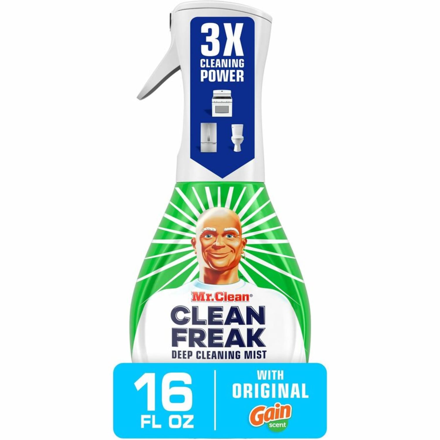 Mr. Clean Deep Cleaning Mist - 16 fl oz (0.5 quart) - Gain Scent - Easy to Use, Disinfectant, Deodorize - Multi - 6 / Carton - Image 5