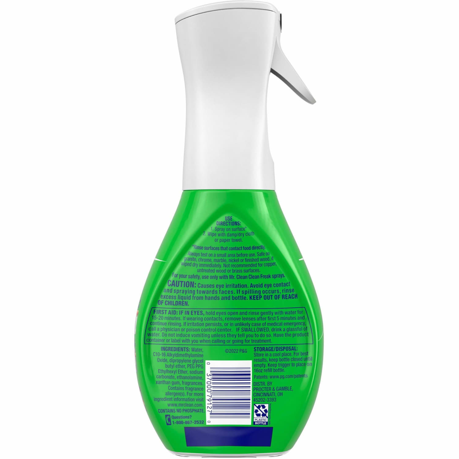 Mr. Clean Deep Cleaning Mist - 16 fl oz (0.5 quart) - Gain Scent - Easy to Use, Disinfectant, Deodorize - Multi - 6 / Carton - Image 6