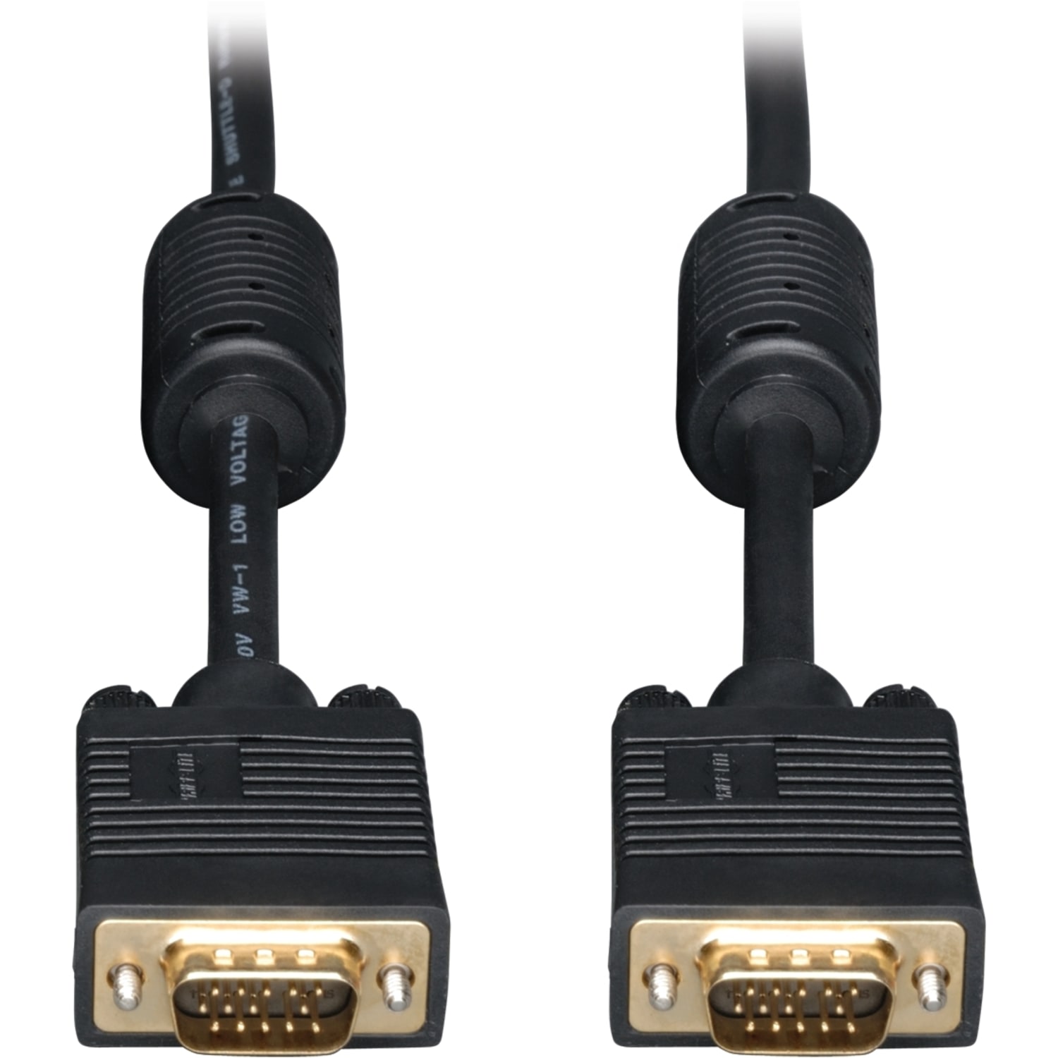 Eaton Tripp Lite Series VGA High-Resolution RGB Coaxial Cable (HD15 M/M), 20 ft. (6.09 m) - VGA cable - P502020 - Image 3