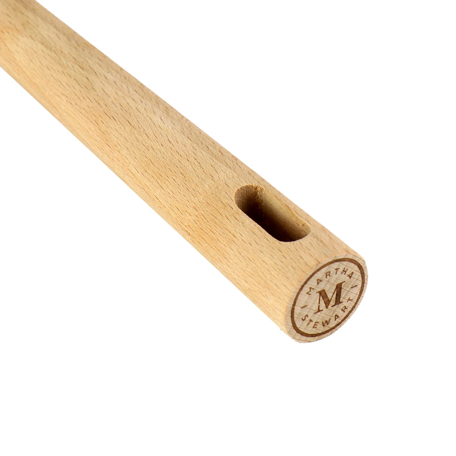 Martha Stewart Beech Wood Spoonula, Gray - Image 4