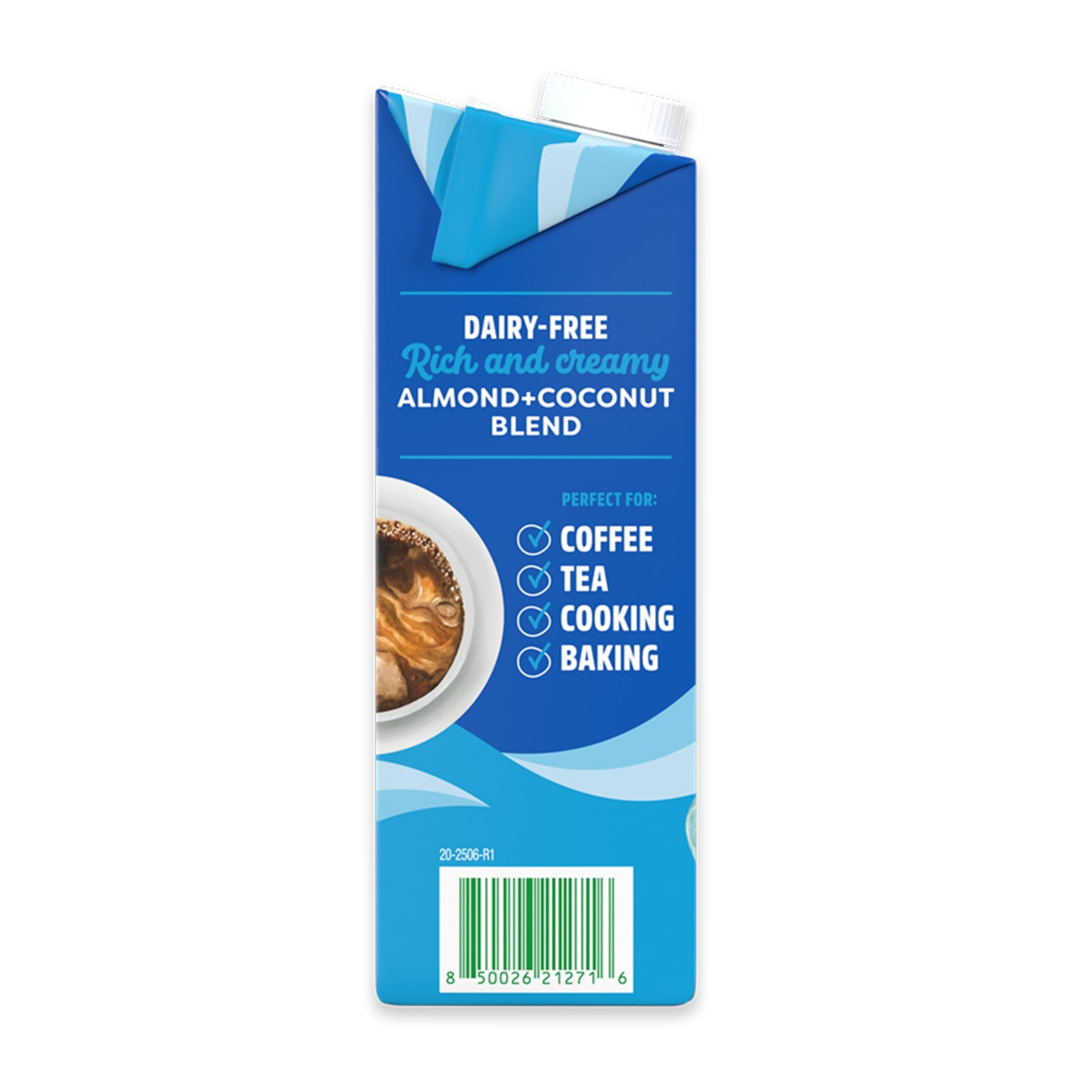 Nutpods Unsweetened Non-Dairy Half & Half Creamer, 32 fl oz cartons, 6 pack - Image 5