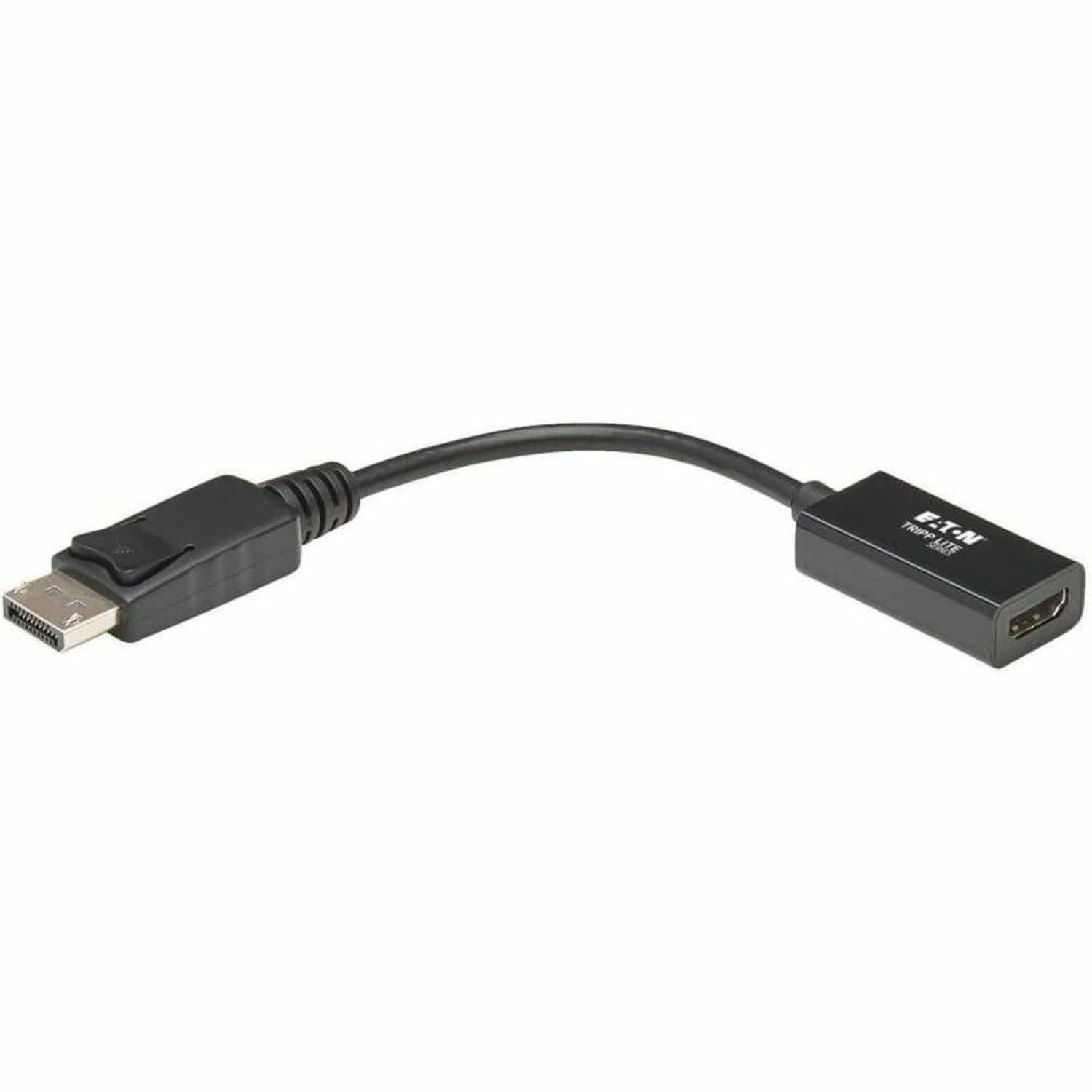 Tripp Lite by Eaton DisplayPort to HDMI Active Adapter (M/F), Latching Connector, 4K 60 Hz, DP1.2, HDCP 2.2,Black, 6 in. - DisplayPort/HDMI - Image 6