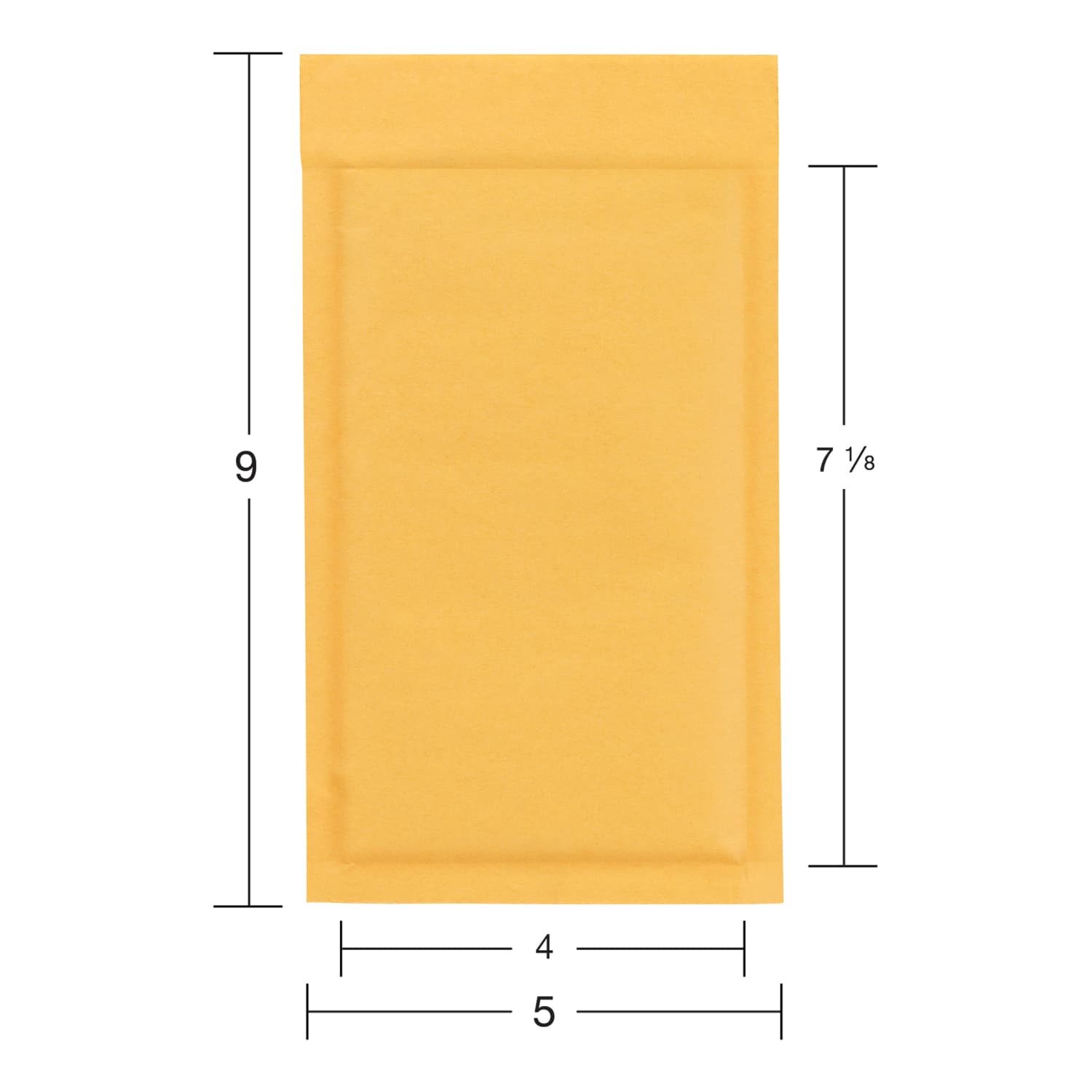 Office Depot Brand Self-Sealing Bubble Mailers, Size 000, 4in x 7 1/8in, Pack Of 500 - Image 4