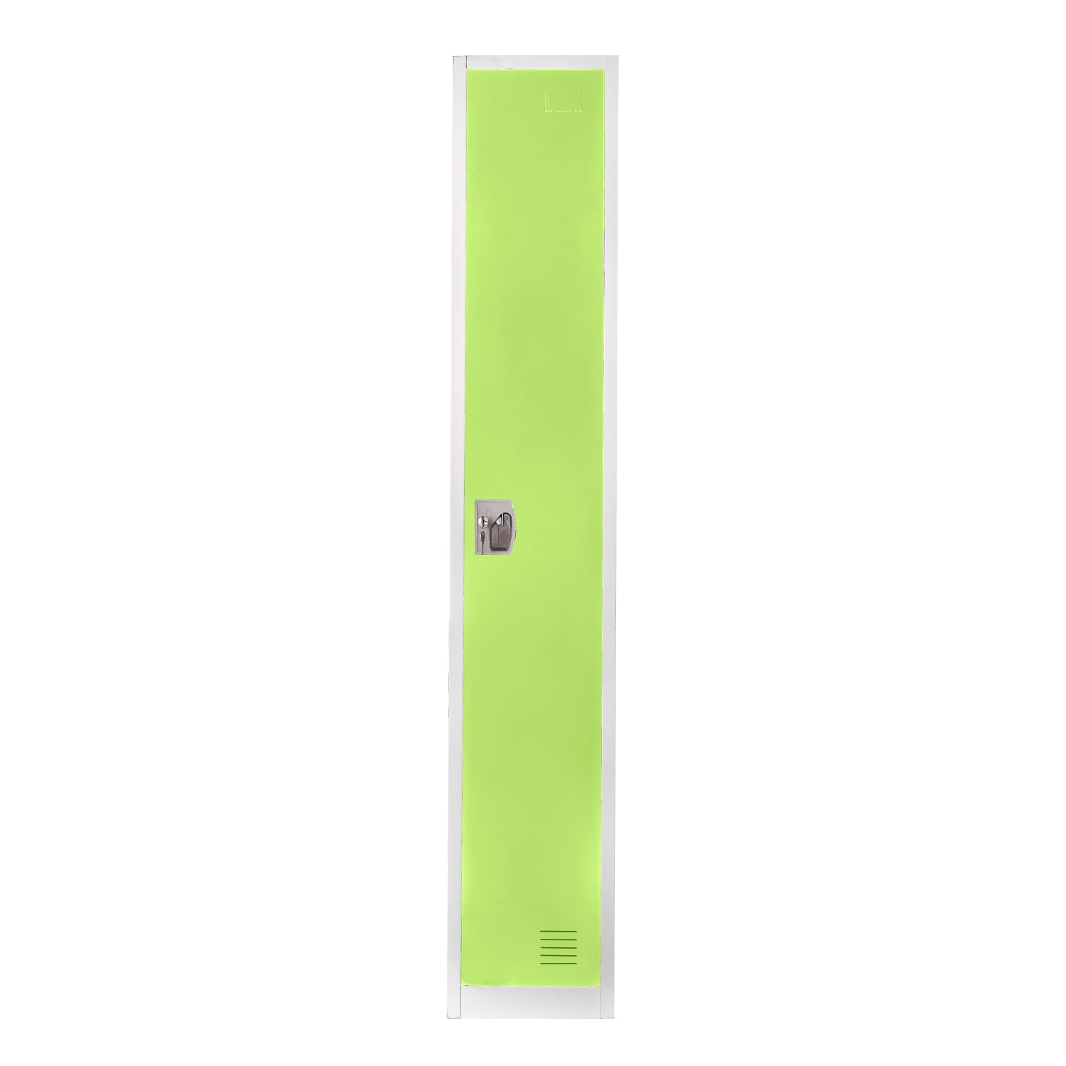 Alpine AdirOffice 1-Tier Steel Locker, 72inH x 12inW x 12inD, Green - Image 3