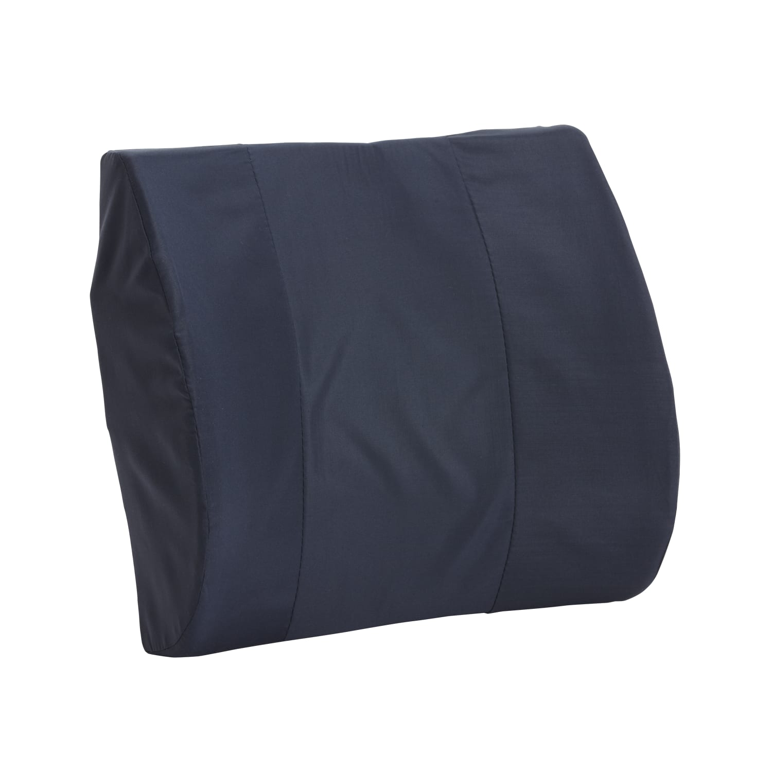 HealthSmart Lumbar Cushion, 14inH x 13inW x 3inD, Navy Blue - Image 3