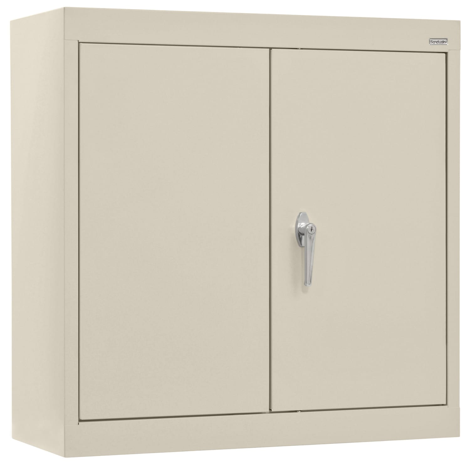 Sandusky 30inW Wall-Mount Storage Cabinet, Putty
