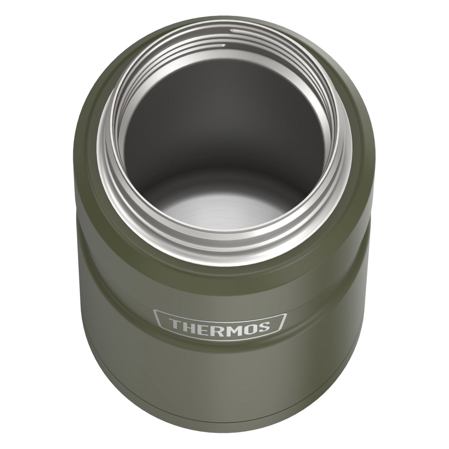 Thermos 24-Ounce Stainless King Vacuum-Insulated Food Jar, 3.7 x 3.7 x 7.2 in., Army Green, 1 - Image 5