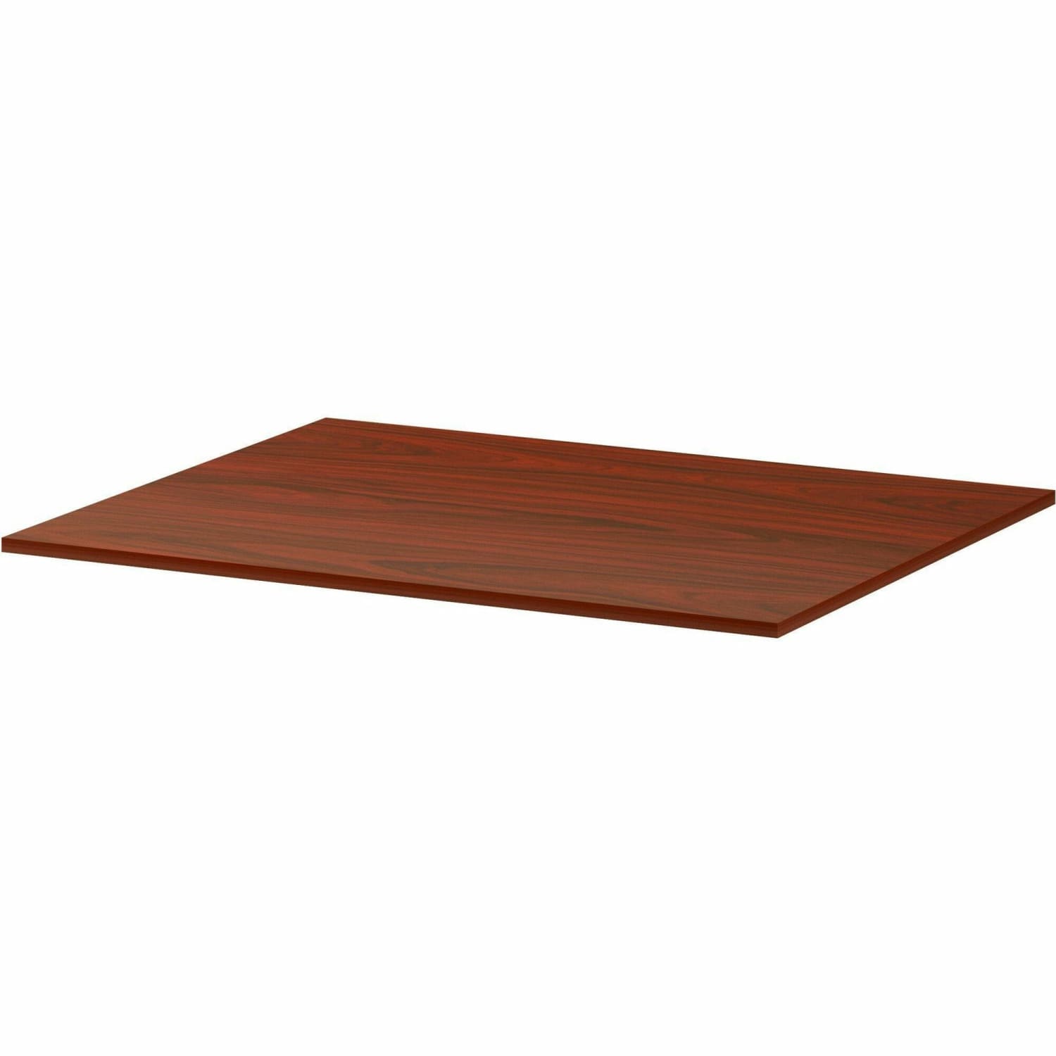 Lorell Essentials Modular Conference Table, 1inH x 59inW x 47inD, Mahogany, 16320