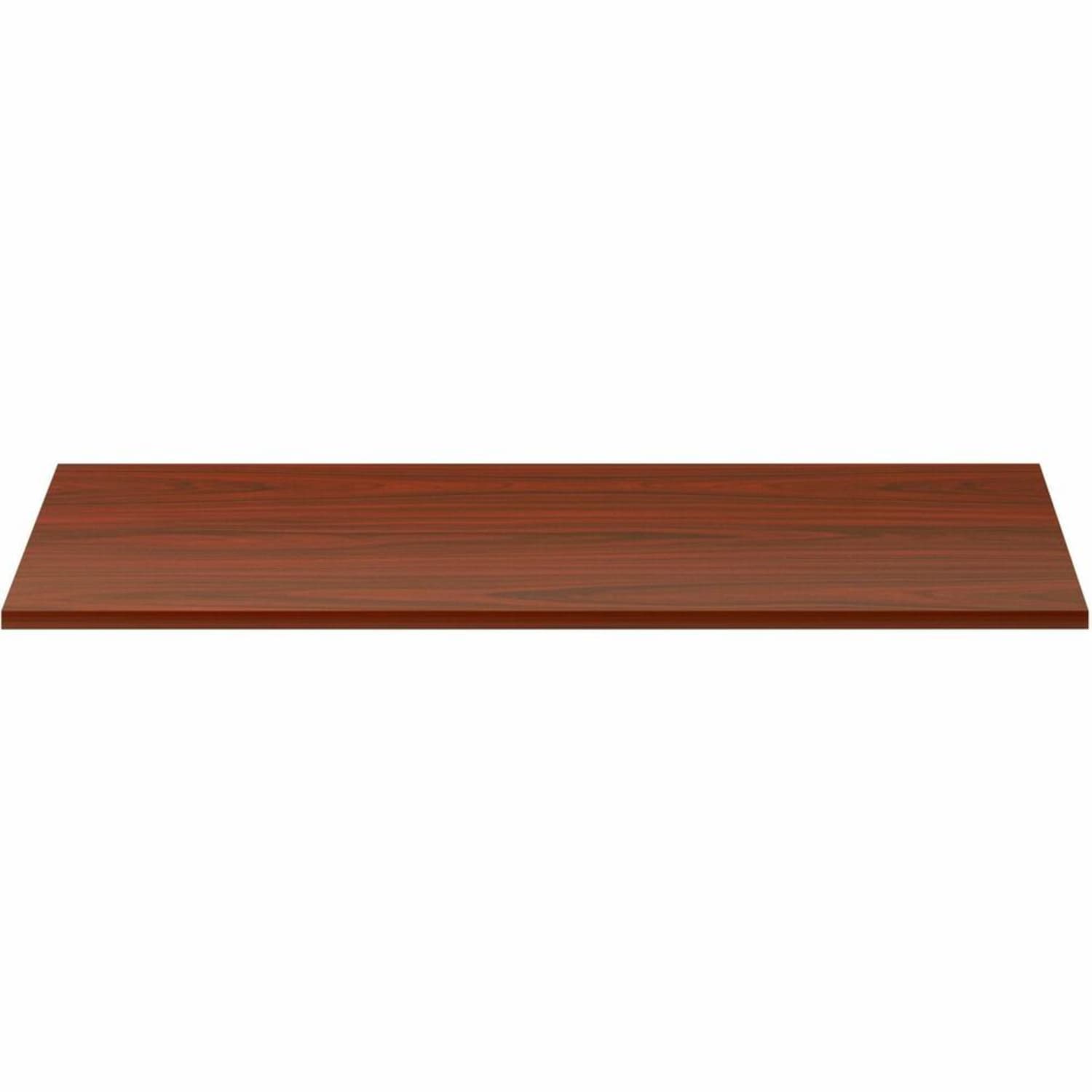 Lorell Essentials Modular Conference Table, 1inH x 59inW x 47inD, Mahogany, 16320 - Image 3