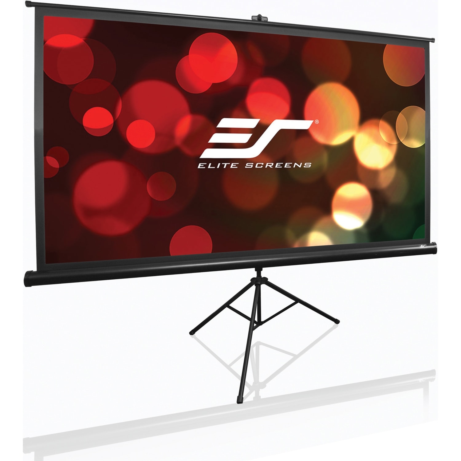 Elite Screens T136UWS1 Portable Tripod Projector Screen - Image 3