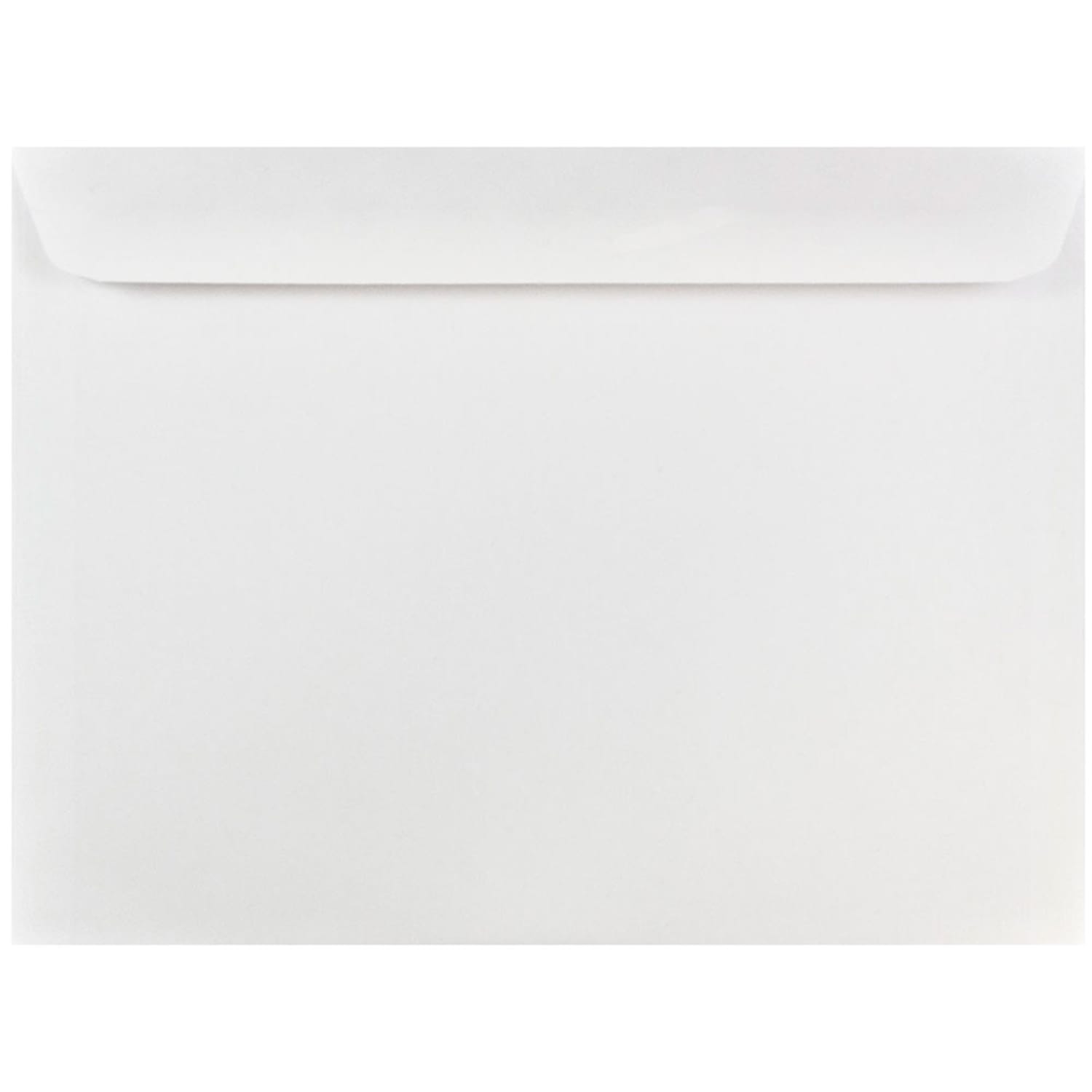 JAM Paper Booklet Envelopes, #9, Gummed Seal, White, Pack Of 50 Envelopes - Image 3