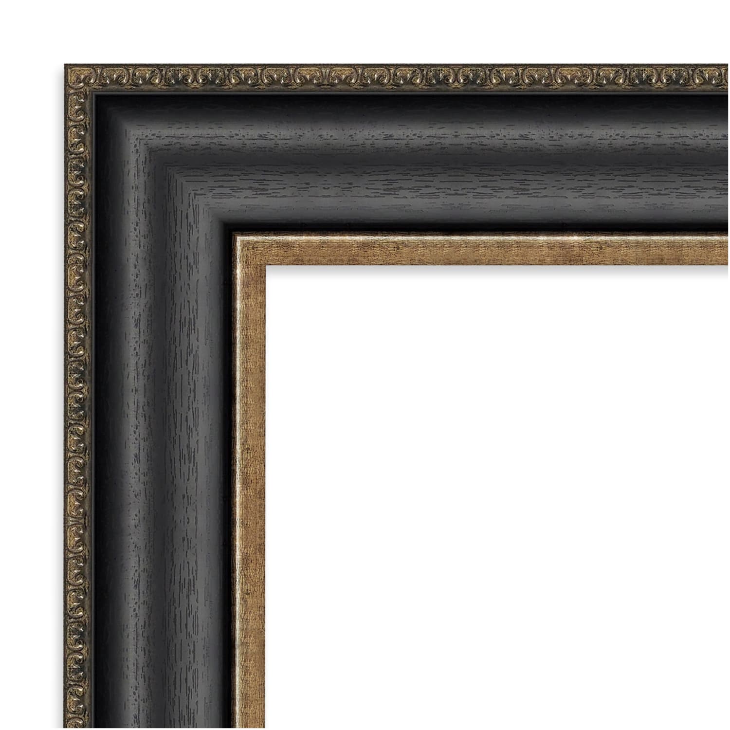 Amanti Art Picture Frame, Opening Size 18in x 24in, 24in x 30in, Thomas Black Bronze - Image 4
