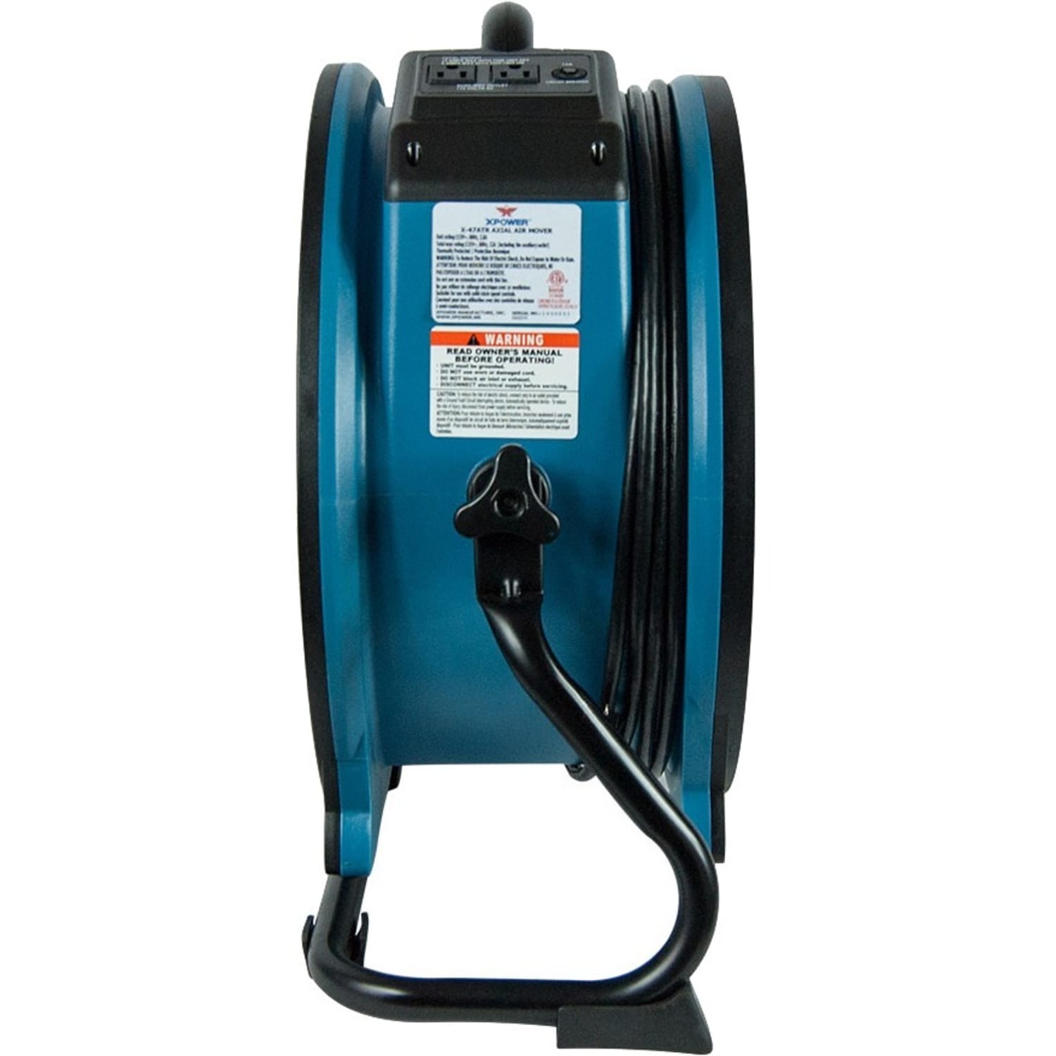 XPOWER X-47ATR Professional Axial Fan (1/3HP) - Image 4