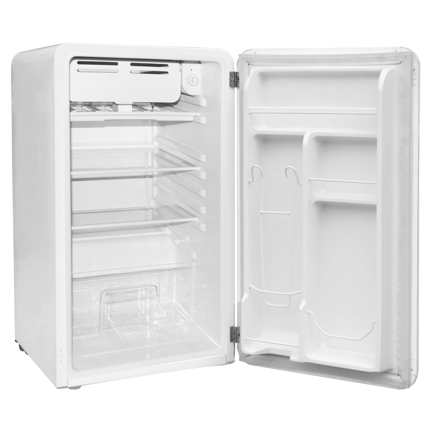 Frigidaire 3.2-cu. ft. 60-Watt Retro Compact Refrigerator, White, EFR372-B-WHITE - Image 4