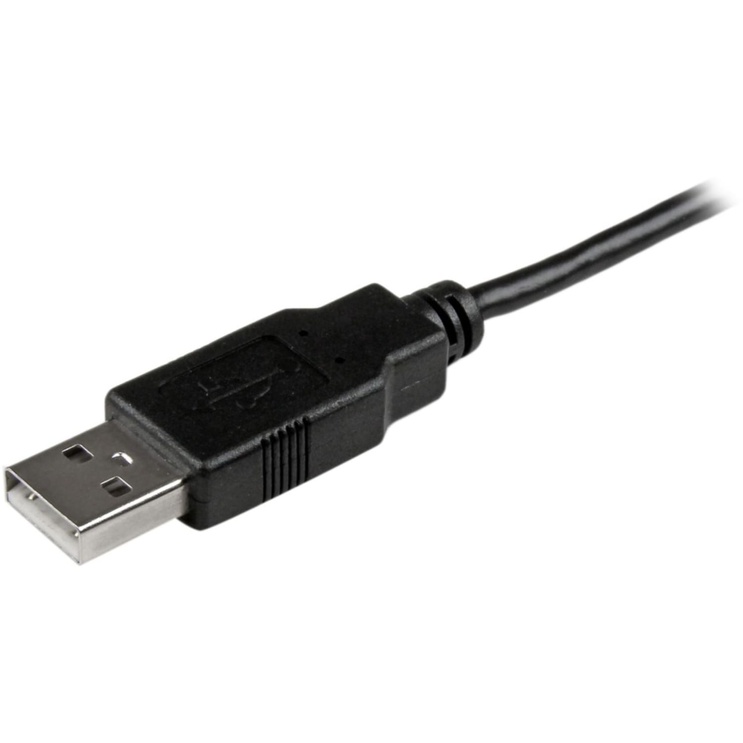 StarTech.com 1 ft Mobile Charge Sync USB to Slim Micro USB Cable  - USBAUB1BK - Image 6