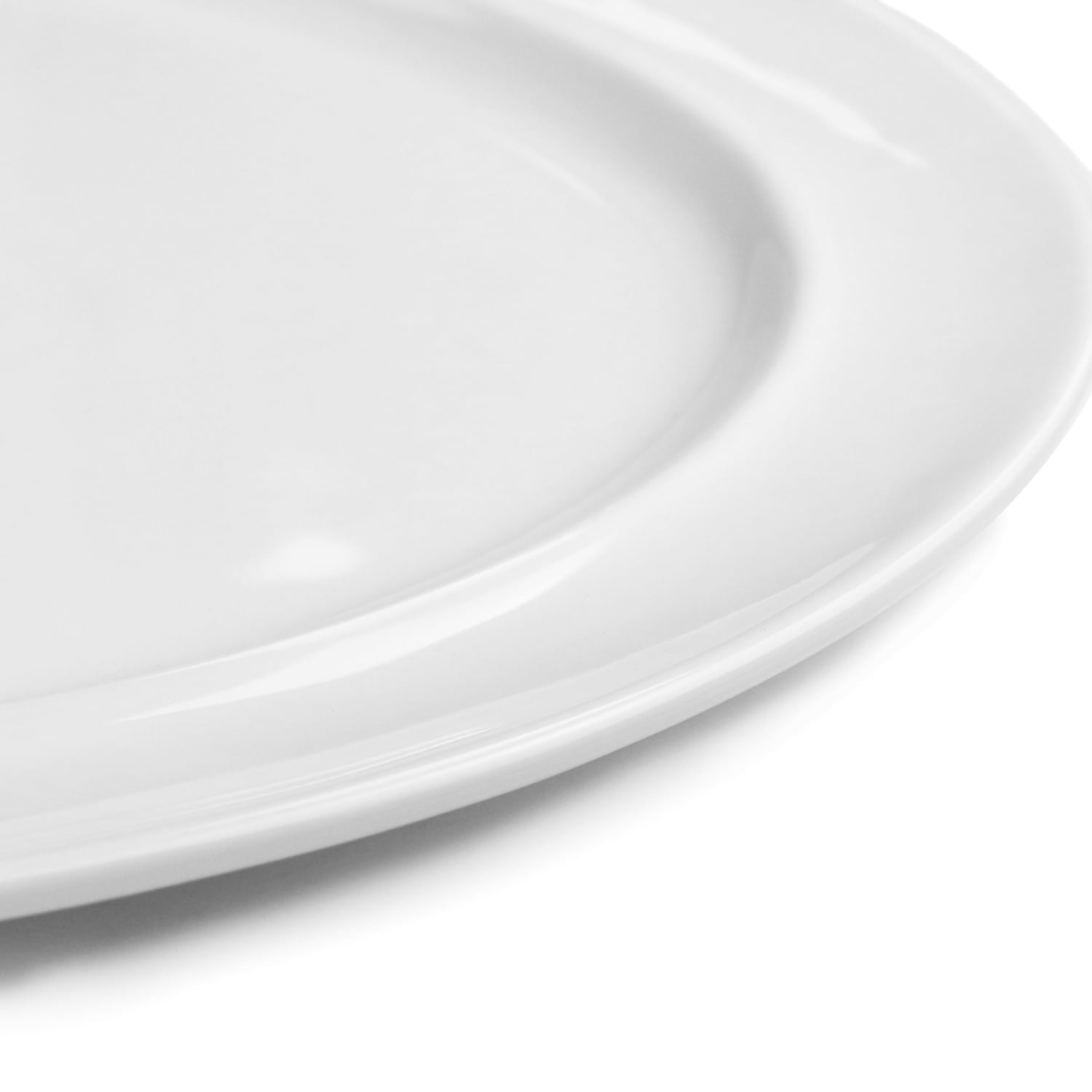 Martha Stewart Classic Fine Ceramic Oval Platter, 15-1/2in, White - Image 6